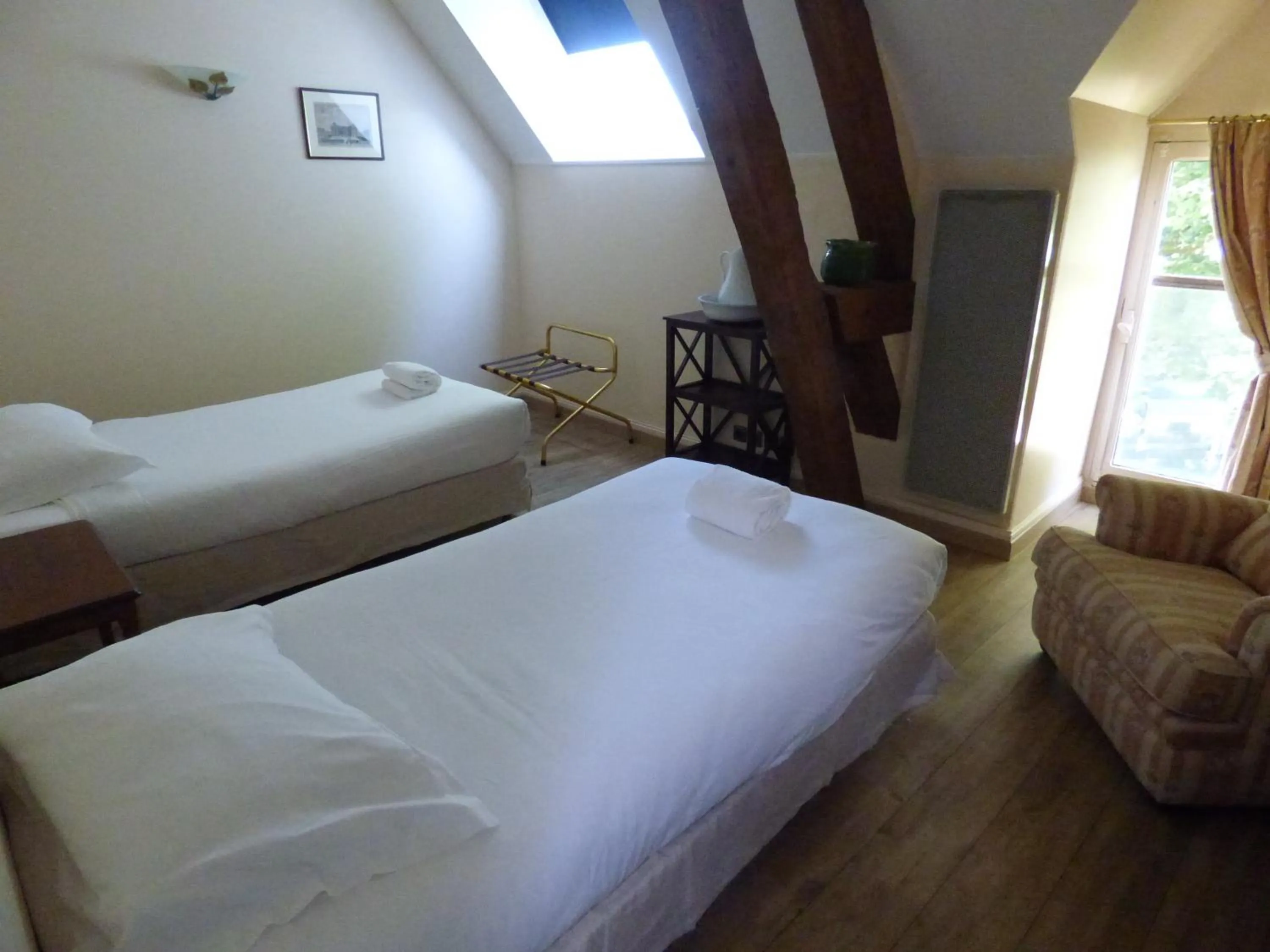 Bedroom, Bed in Chateau De Fere