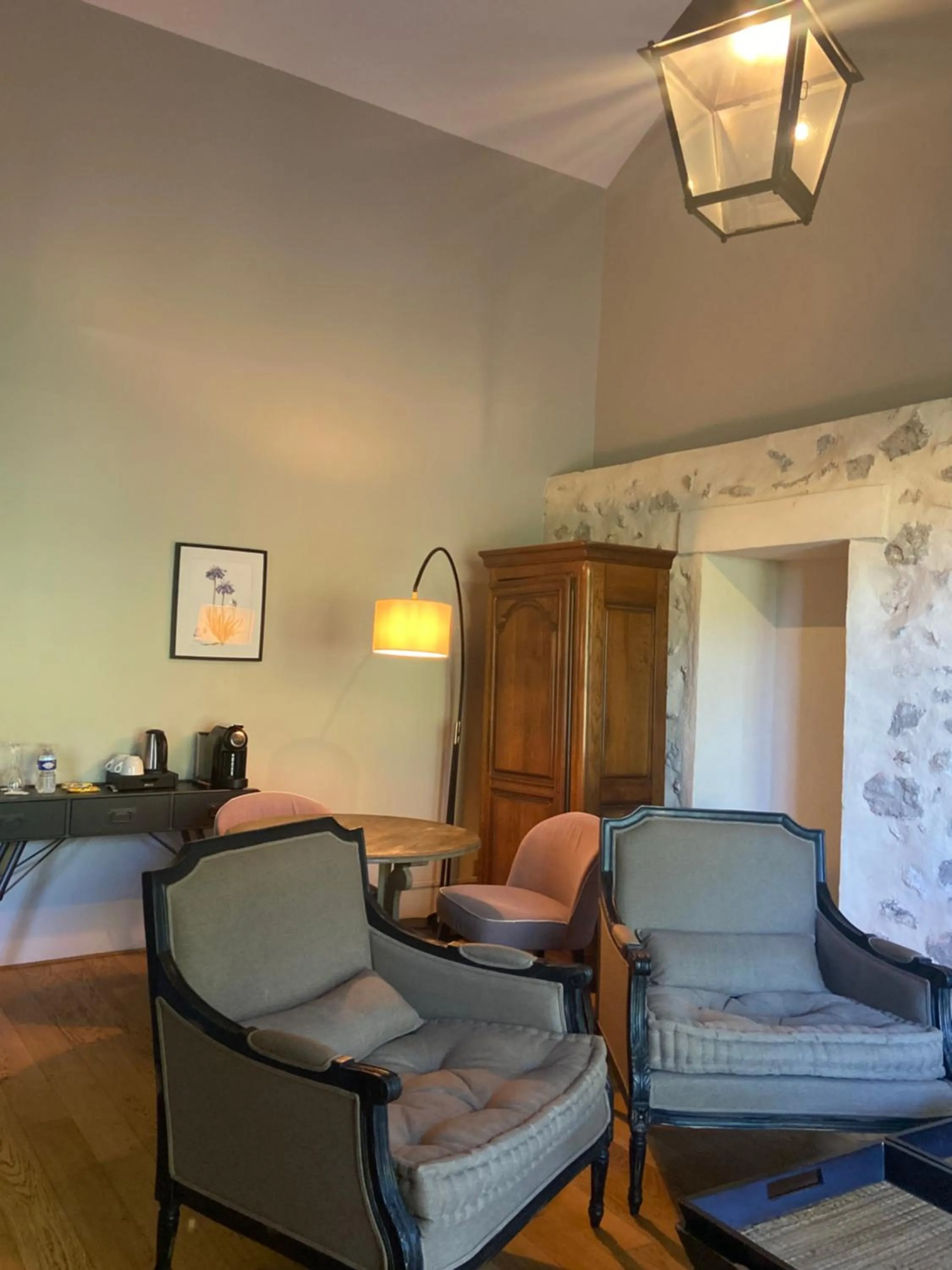 Living room in Chateau De Fere