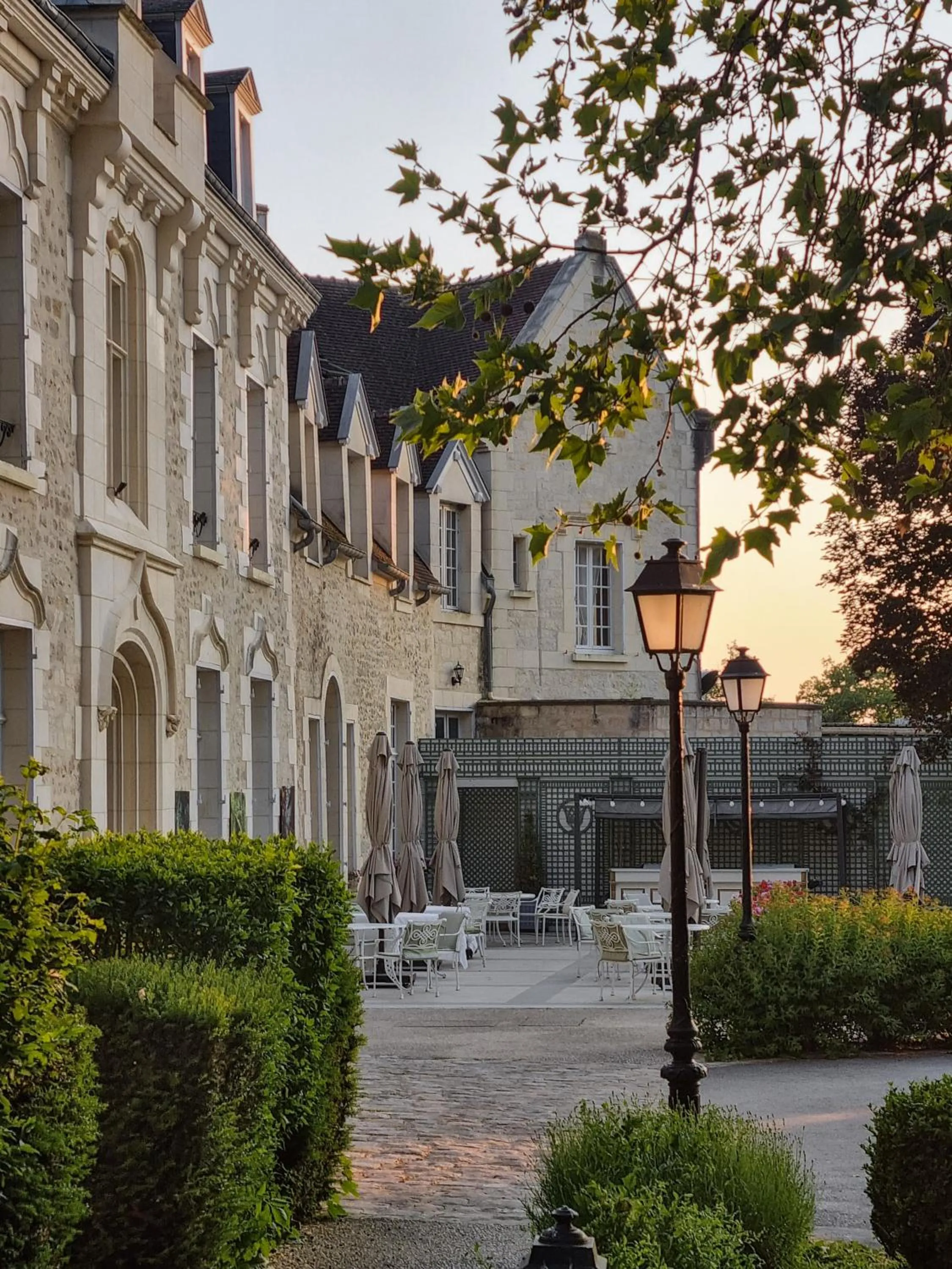 Patio in Chateau De Fere