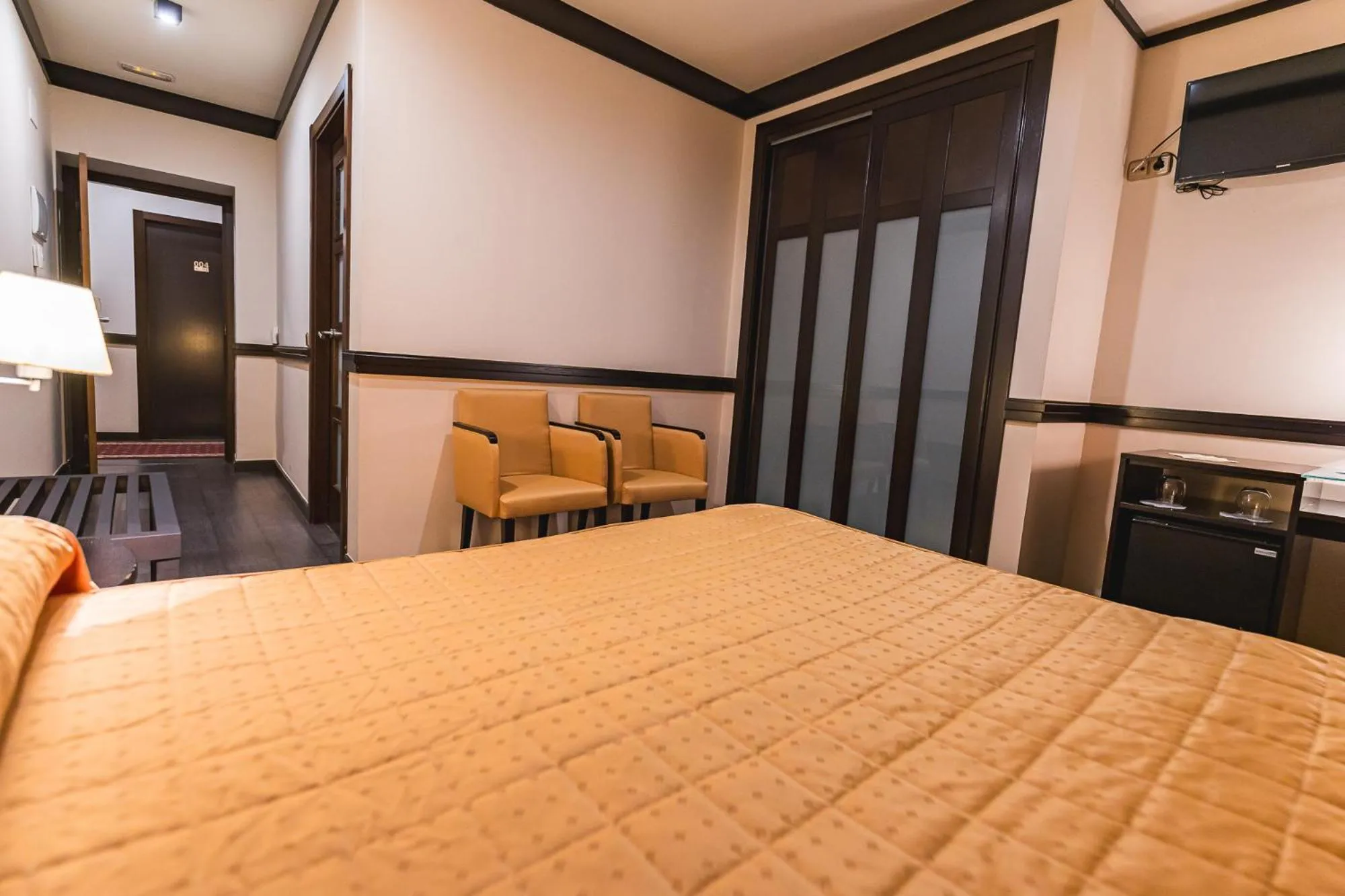 Bed in Hotel Machaco