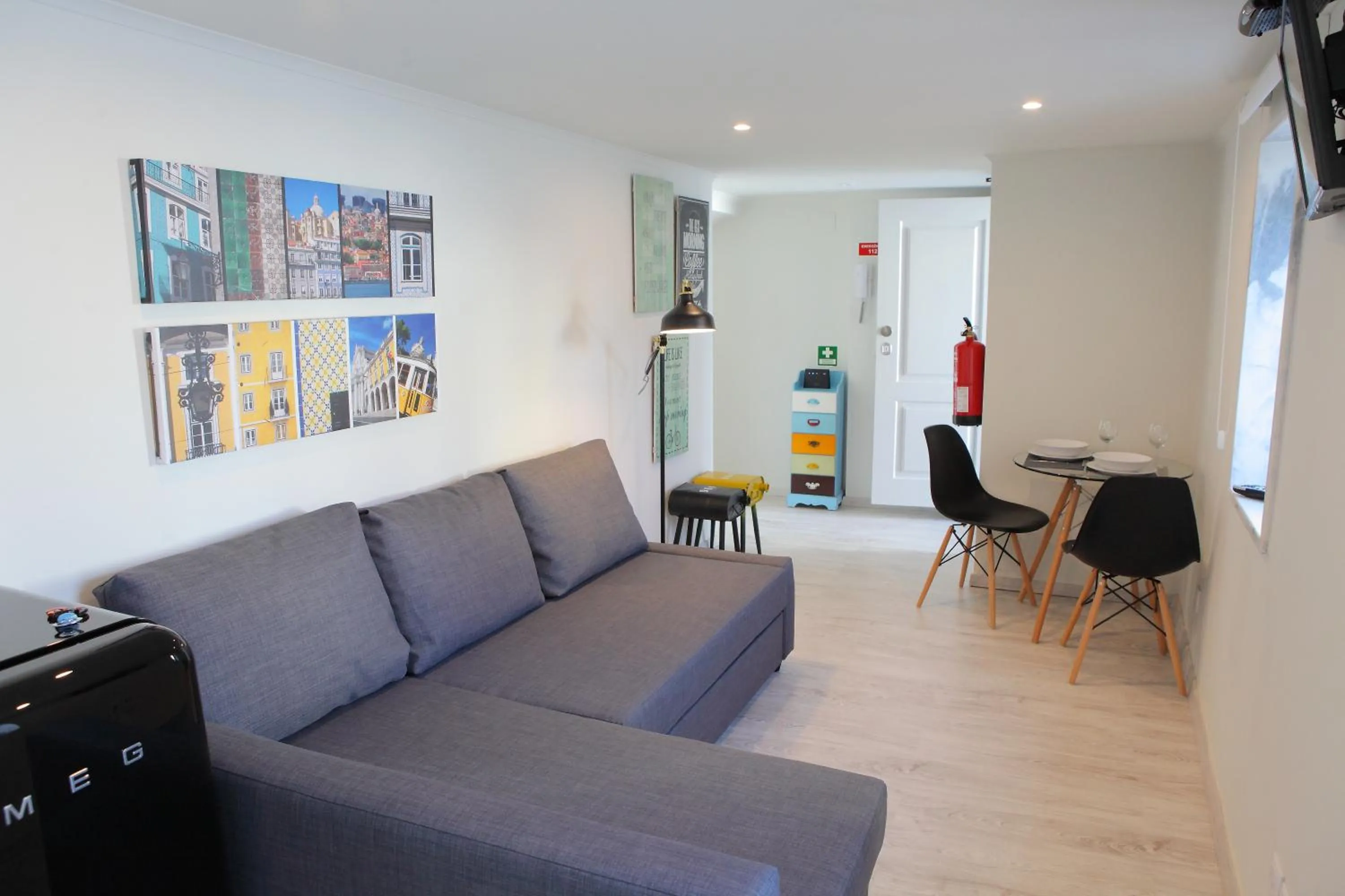 Living room in Vila Santa Marinha