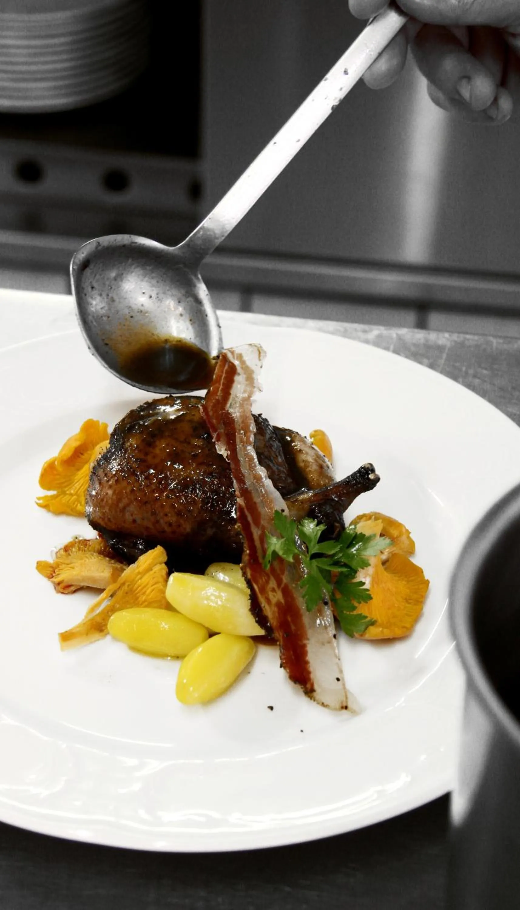 Food close-up in Auberge des Pins - Teritoria