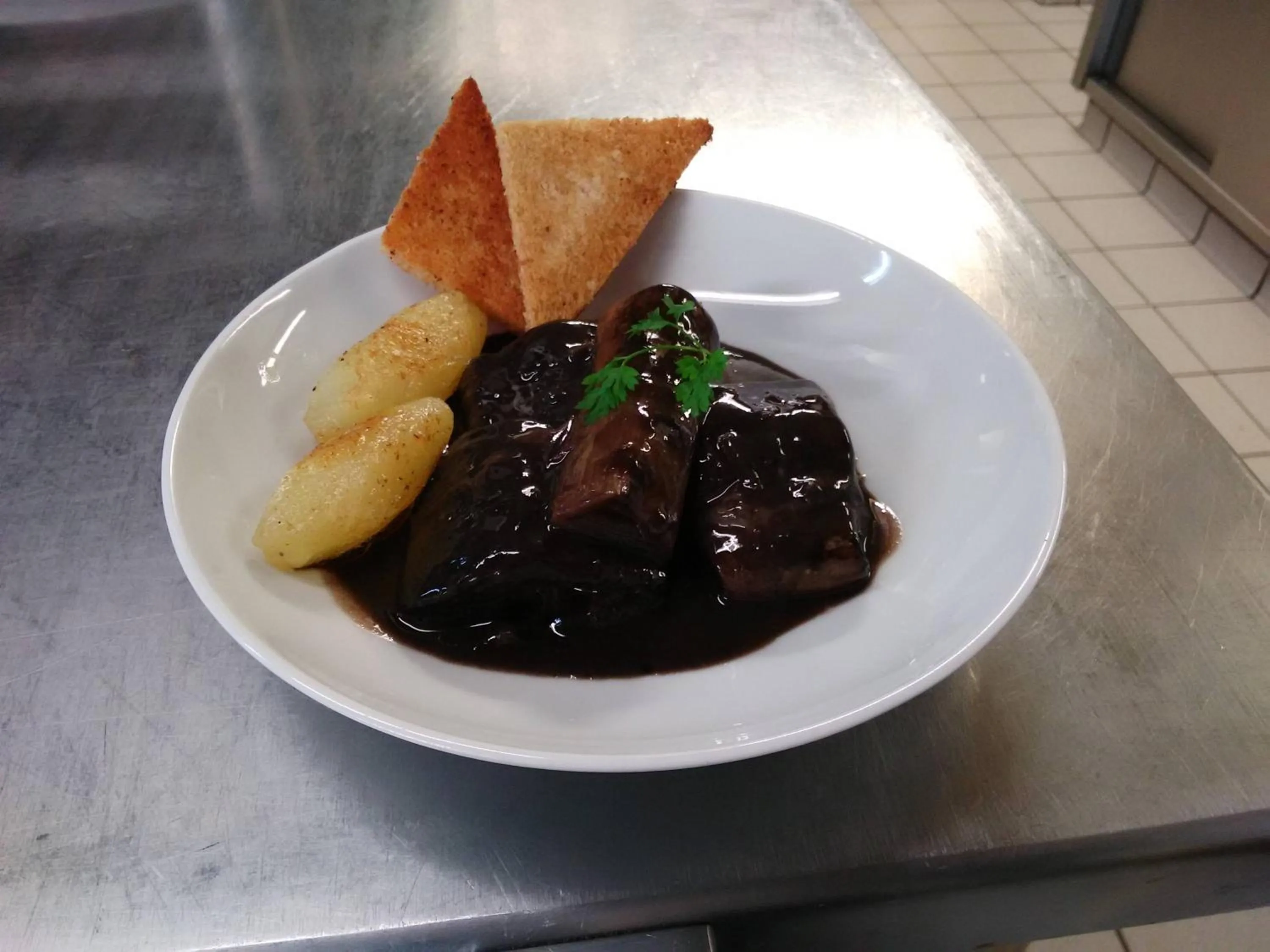 Food close-up in Auberge des Pins - Teritoria