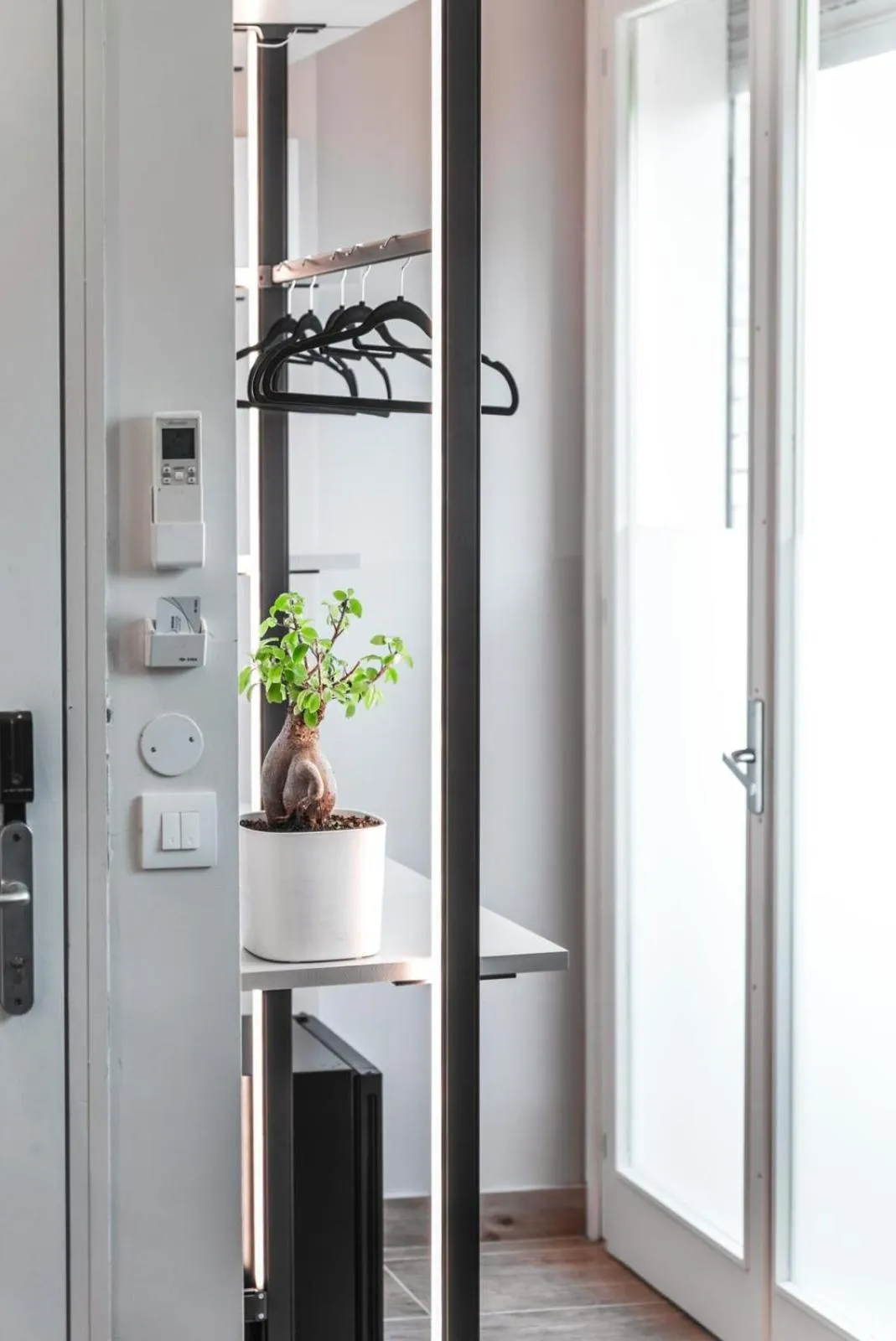 wardrobe in M14 Hotel & Spa