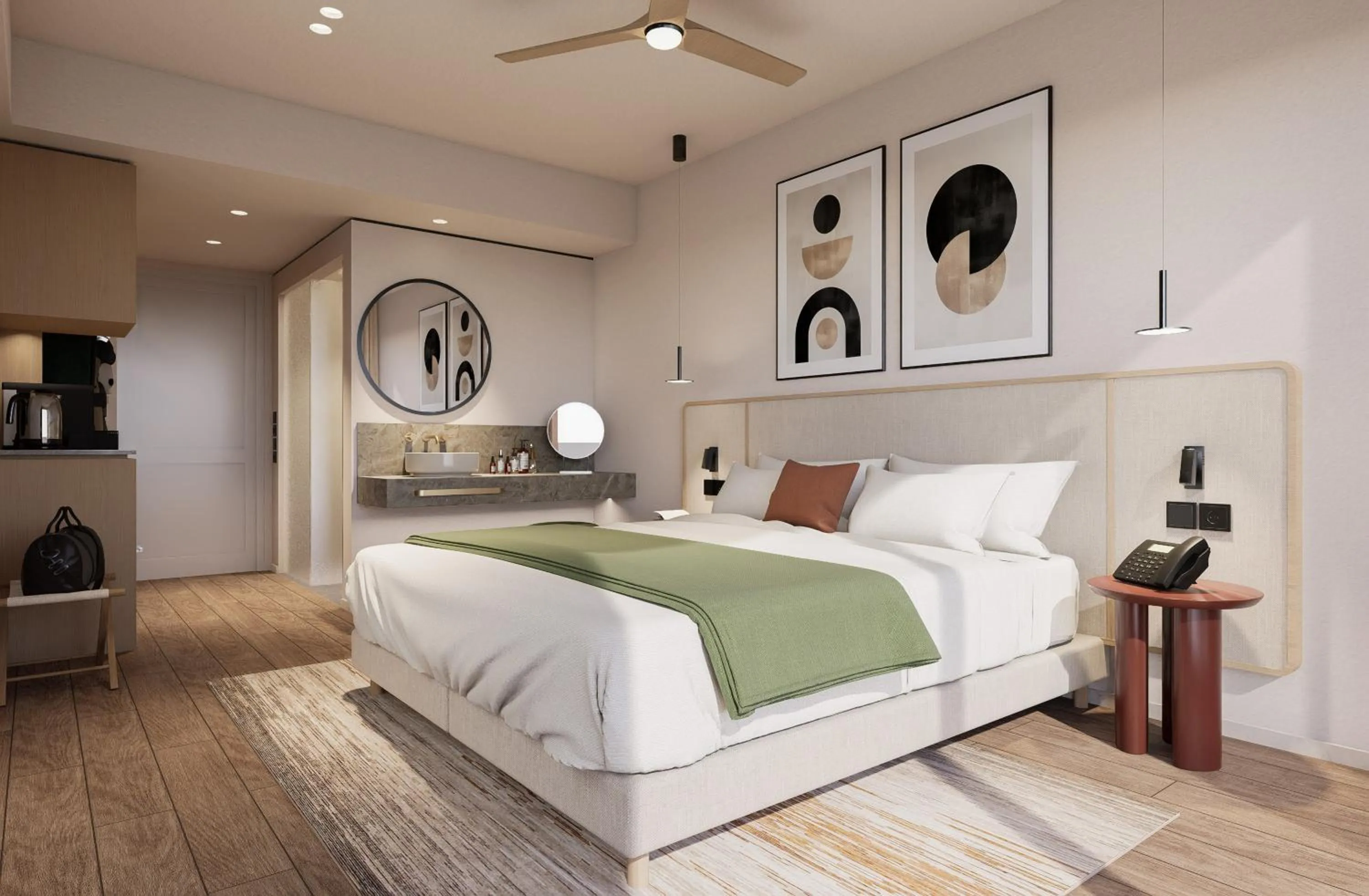 Bed in Blue Sea Beach Affiliated By Melia