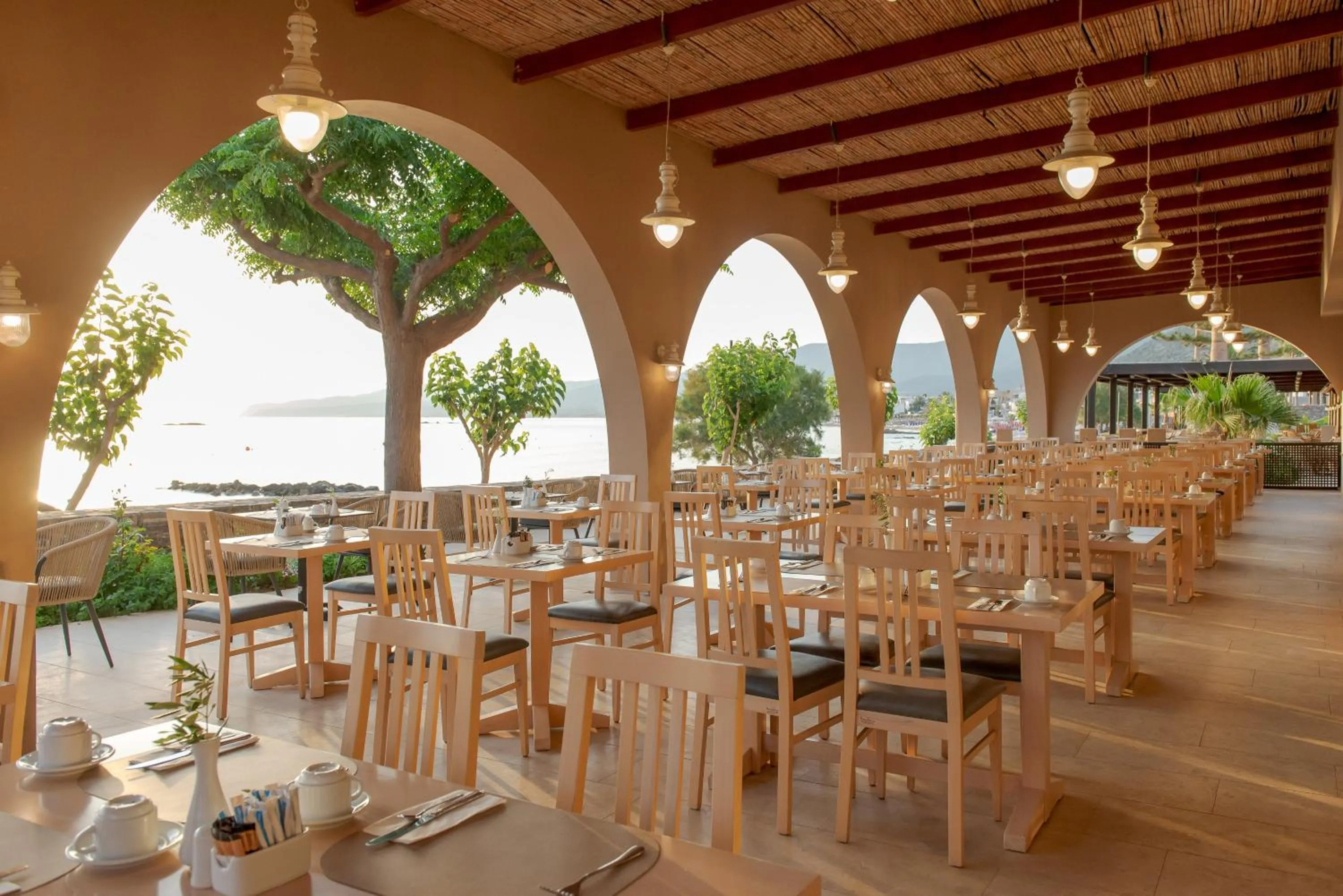 Patio in Blue Sea Beach Affiliated By Melia