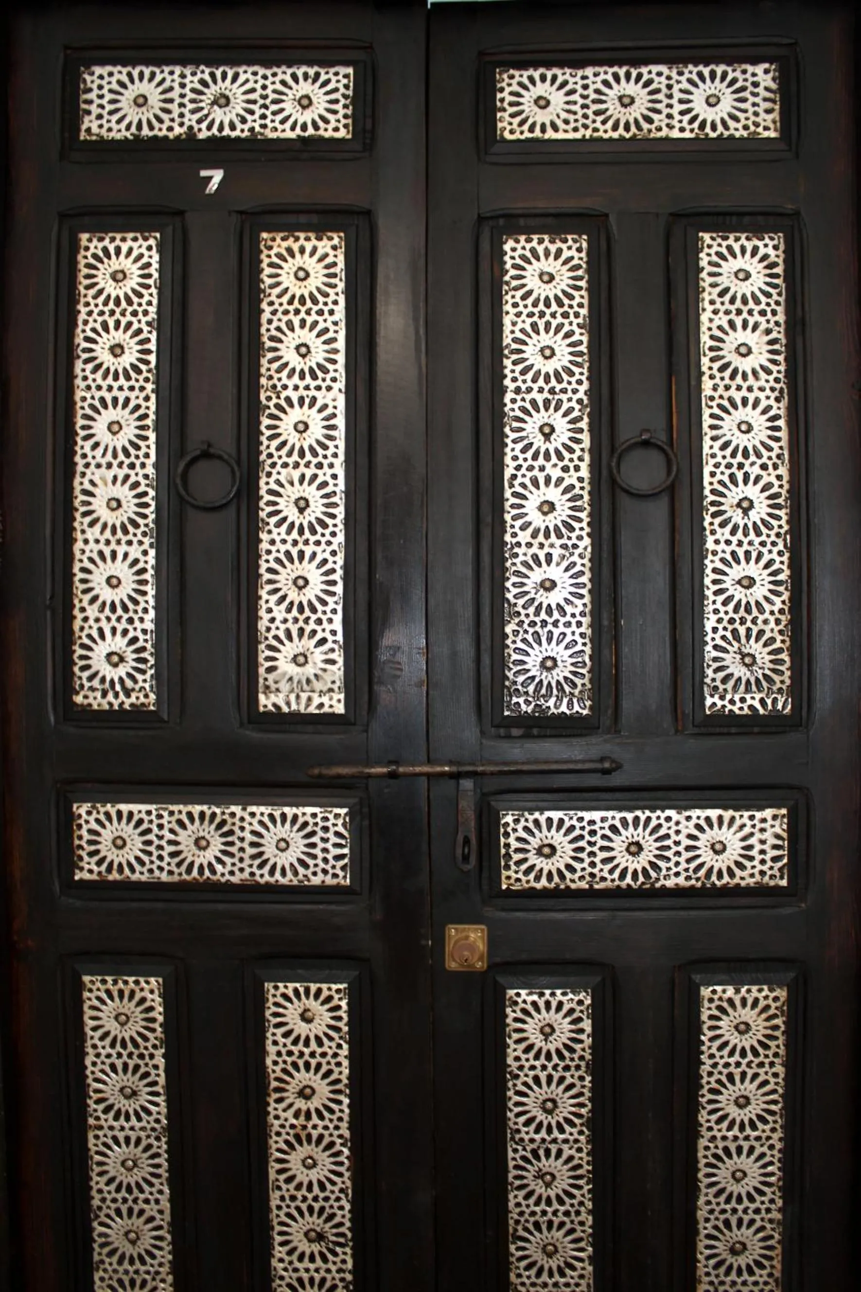 Decorative detail in Hostal Extramuros