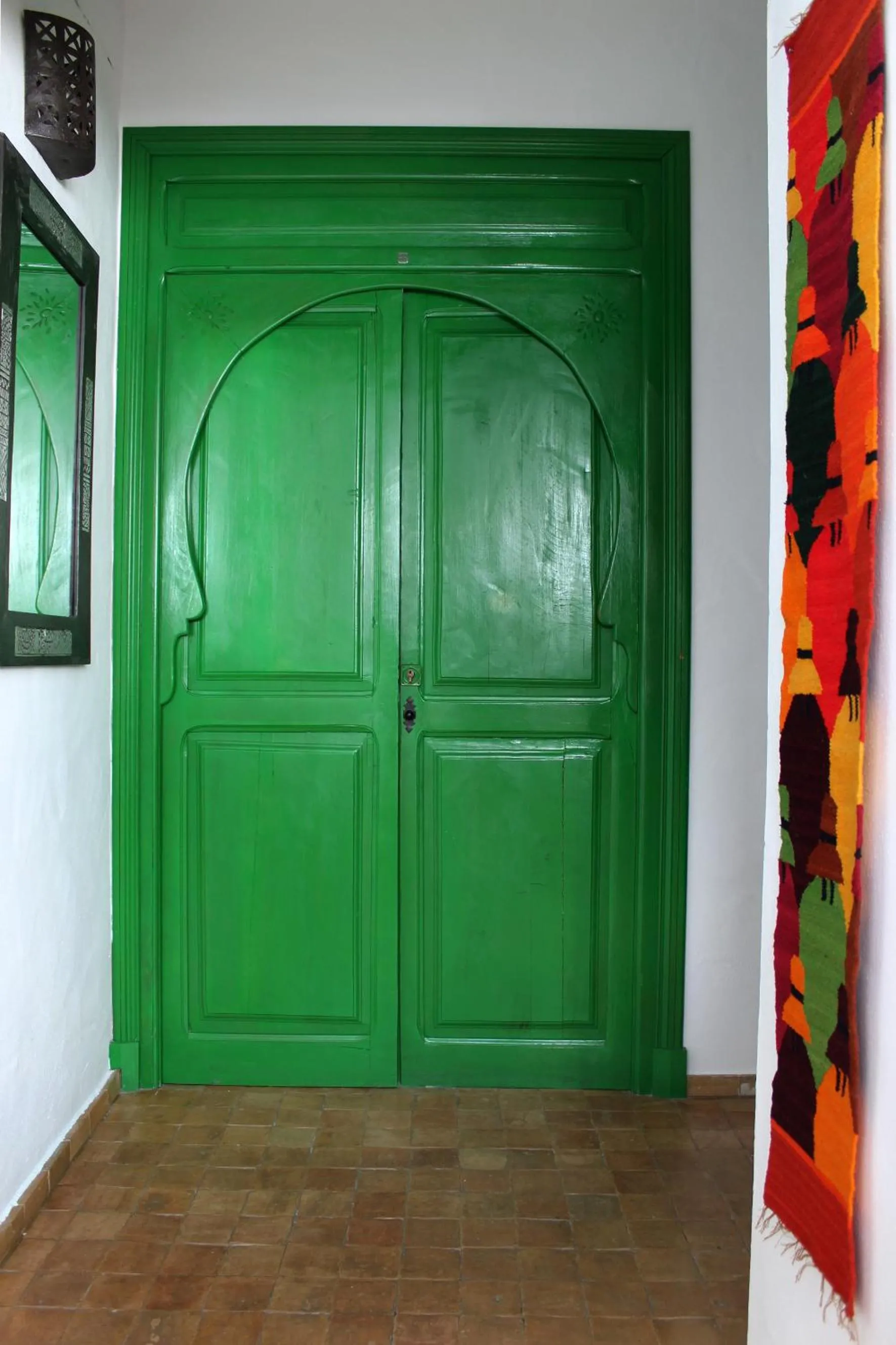 Decorative detail in Hostal Extramuros