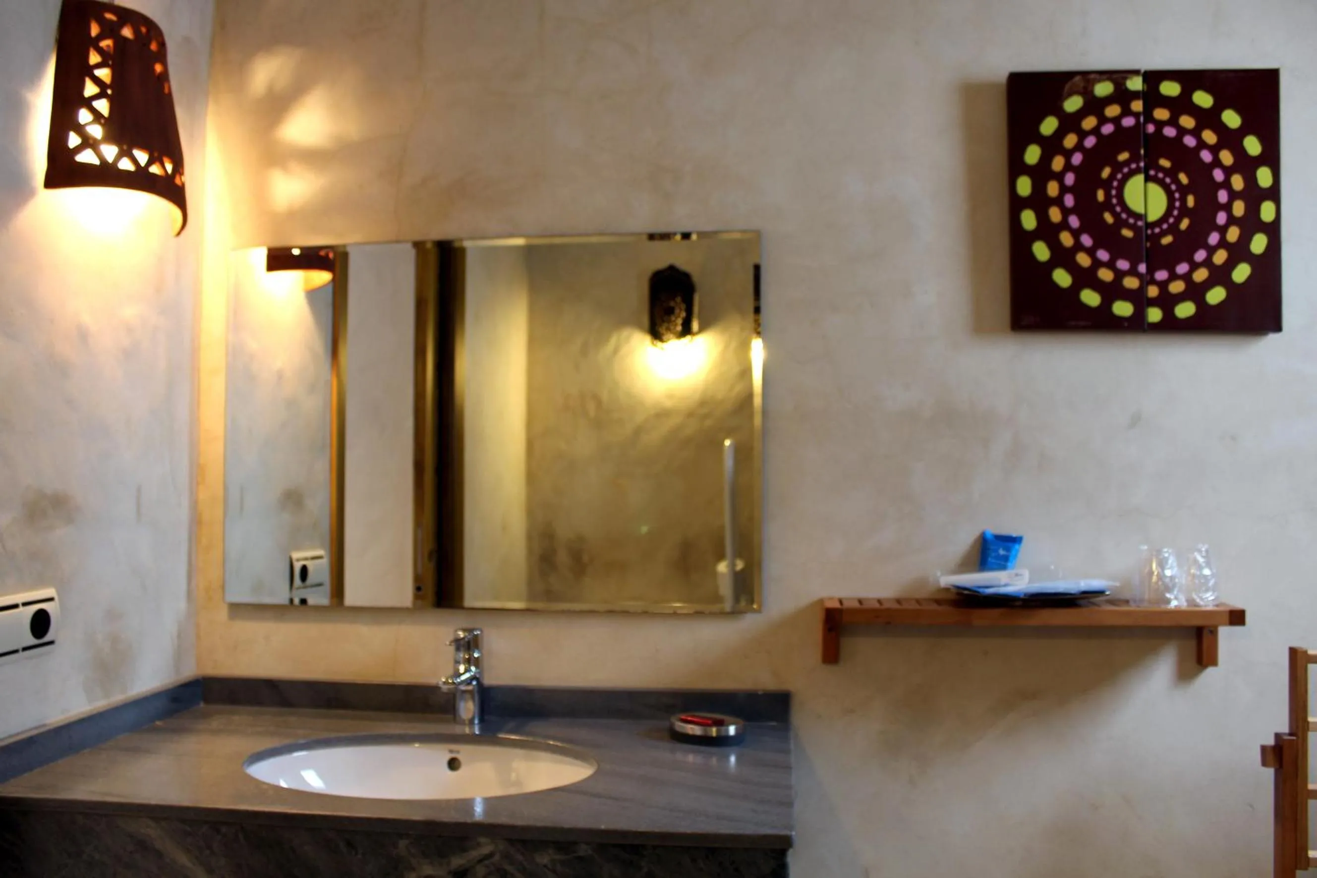 Decorative detail in Hostal Extramuros
