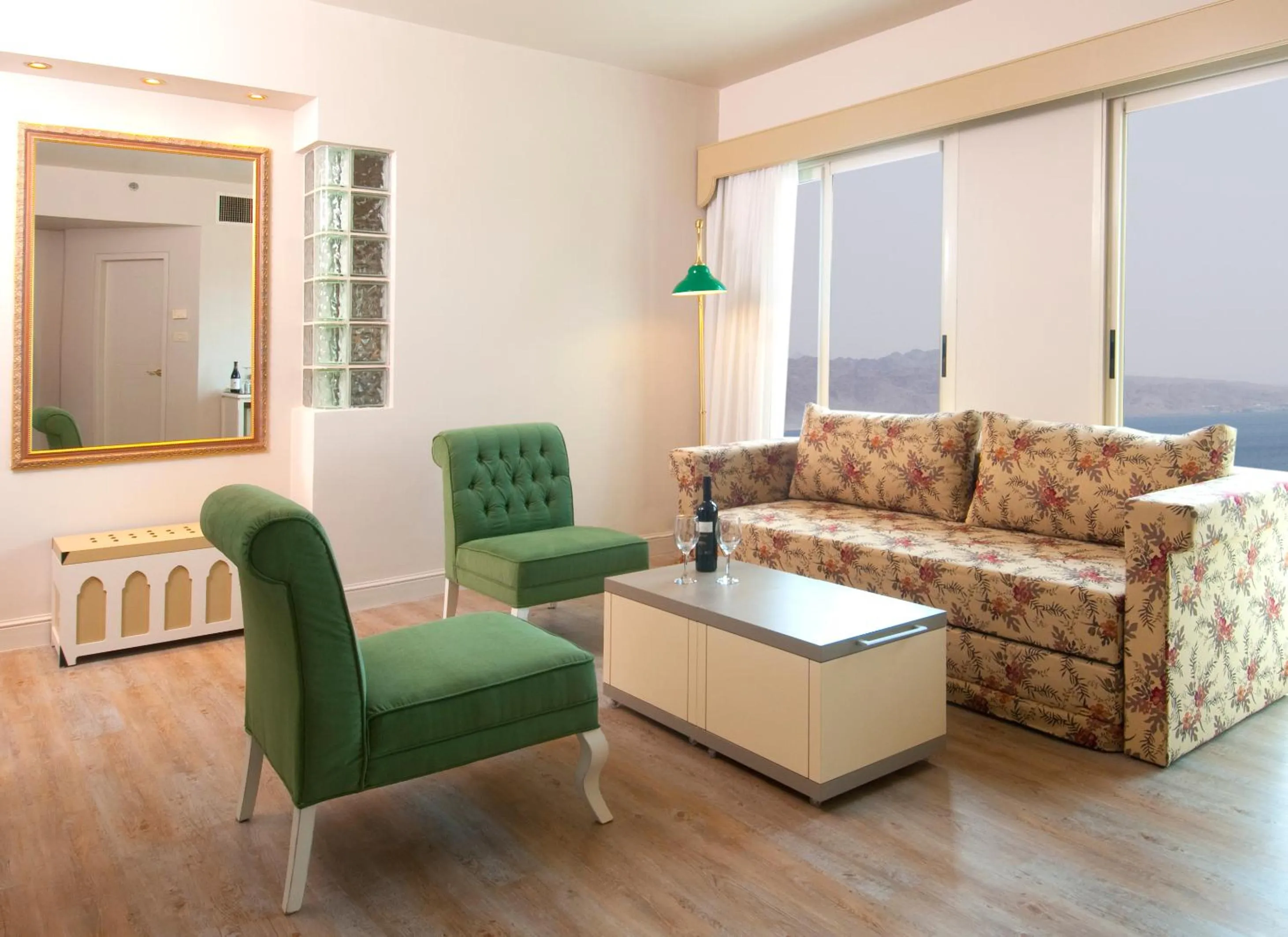 Seating area in Herods Palace Hotels & Spa Eilat a Premium collection by Fattal Hotels