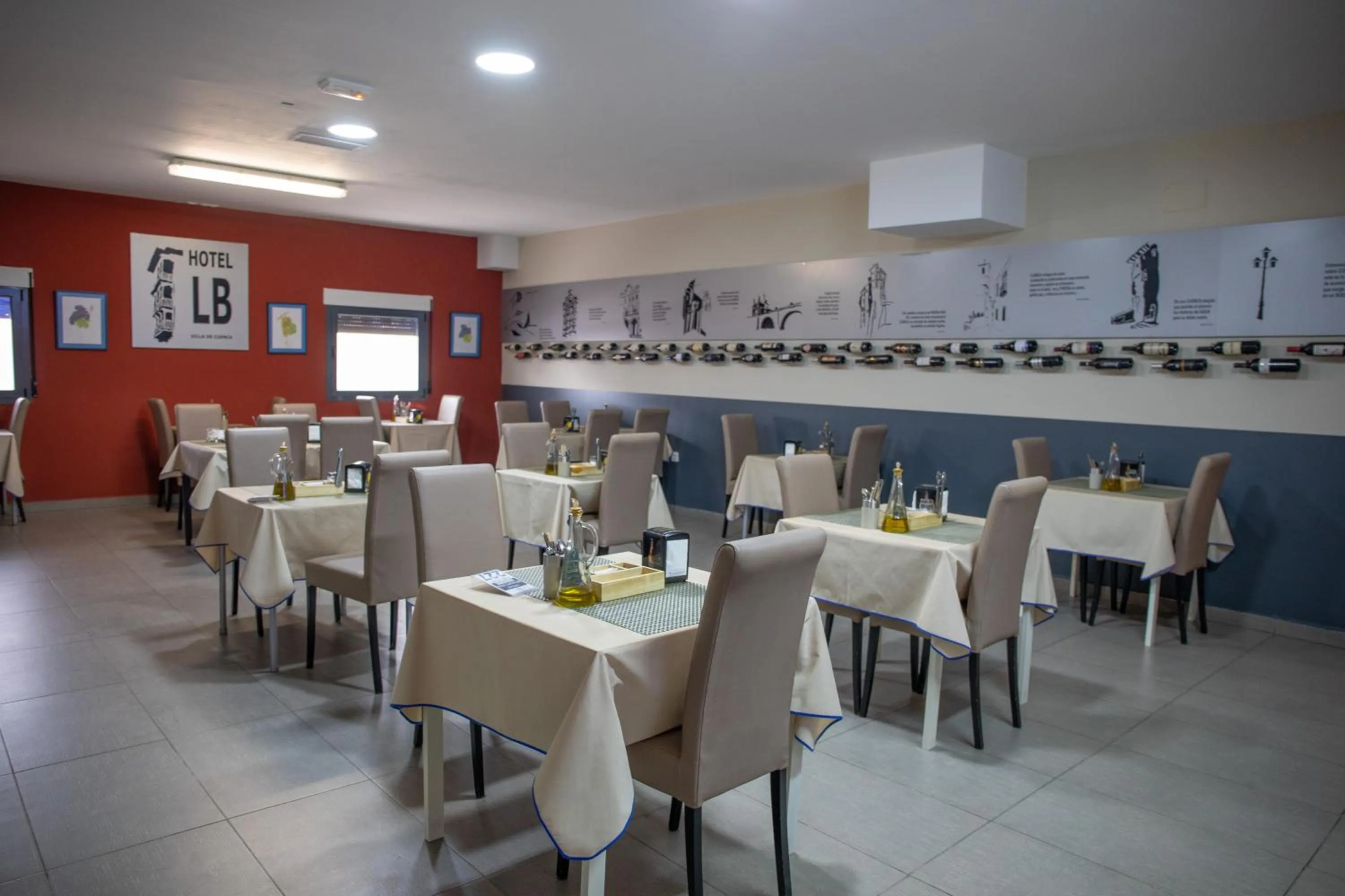Dining area in Hotel LB Villa De Cuenca