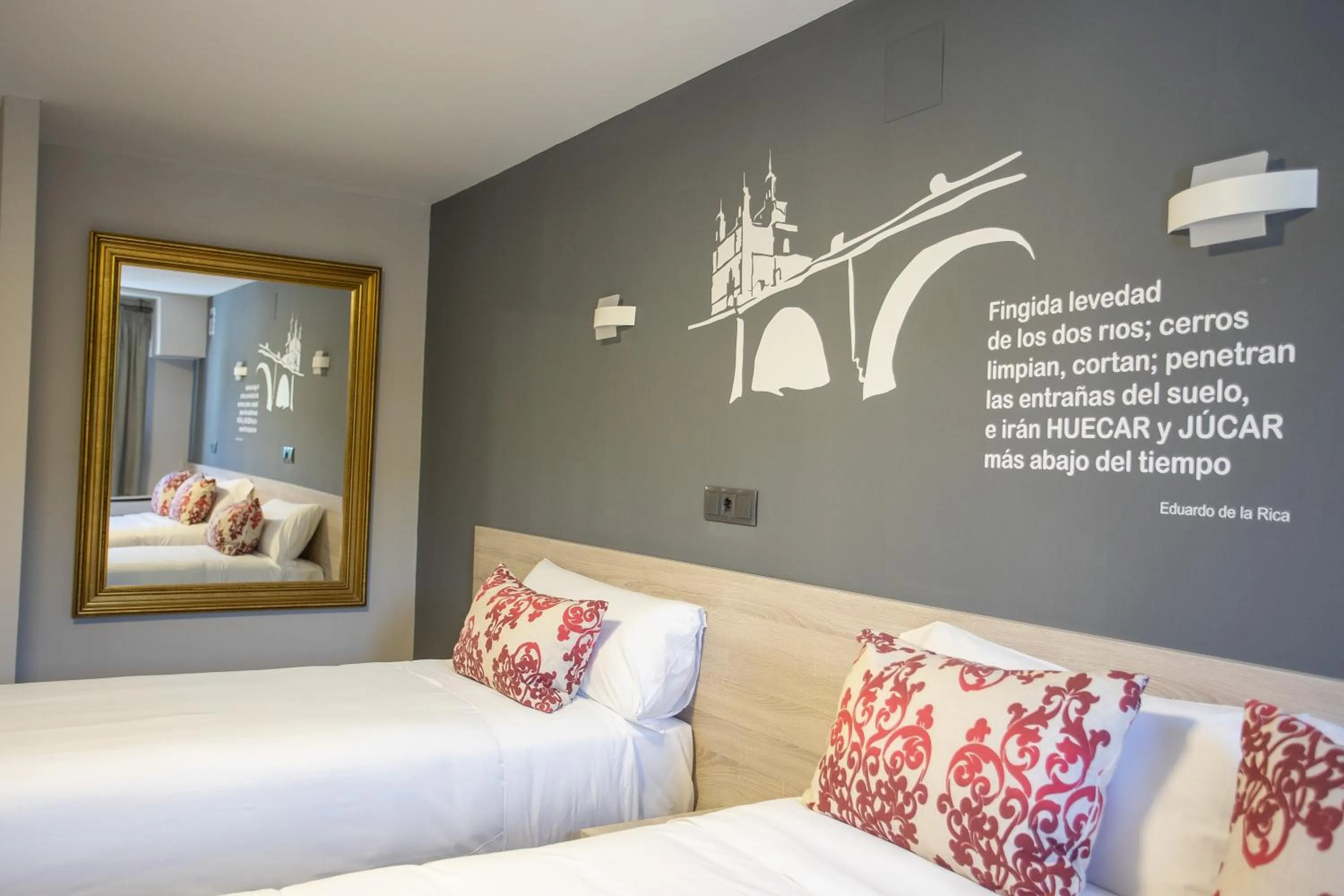 Bed in Hotel LB Villa De Cuenca