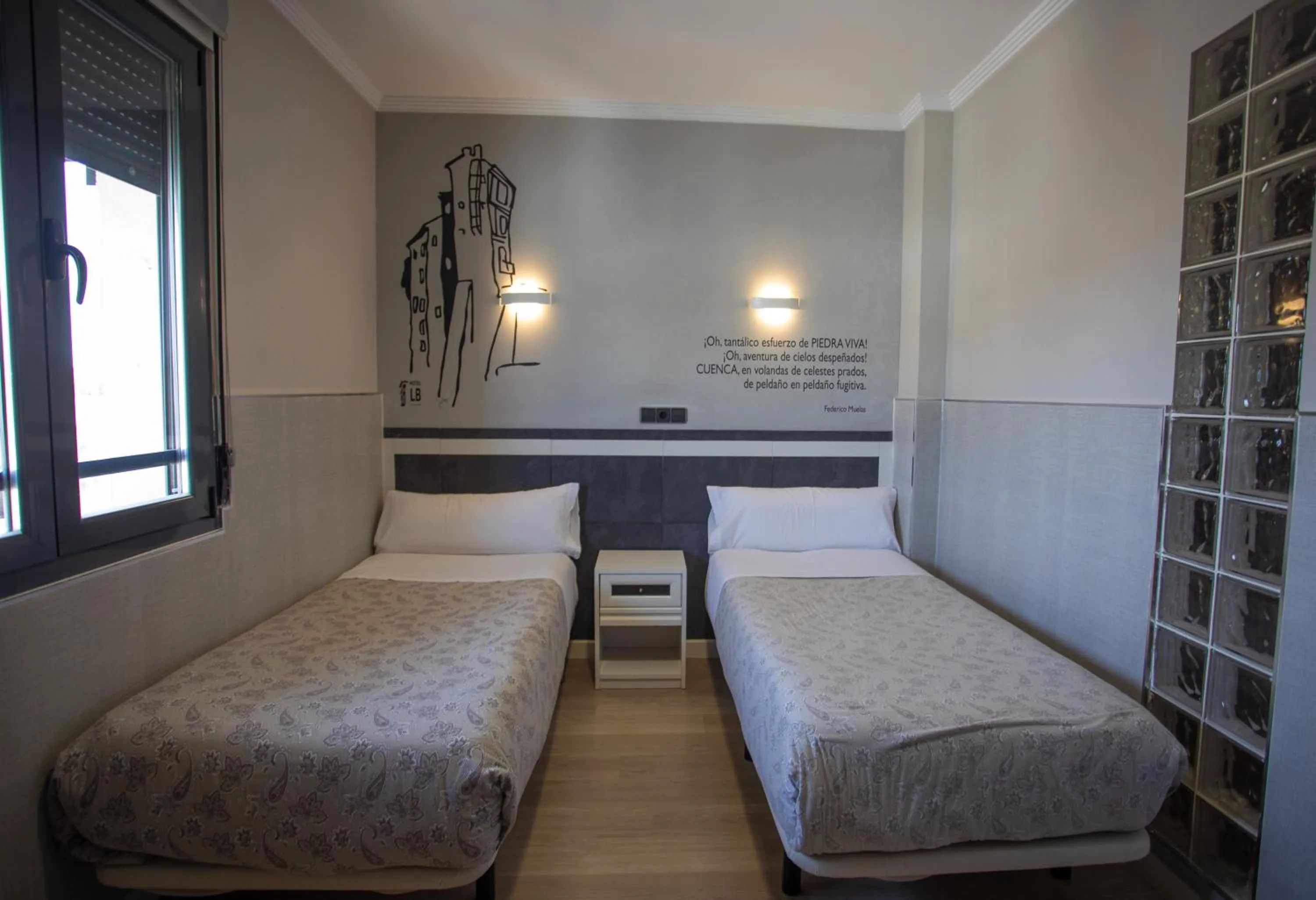 Bed in Hotel LB Villa De Cuenca