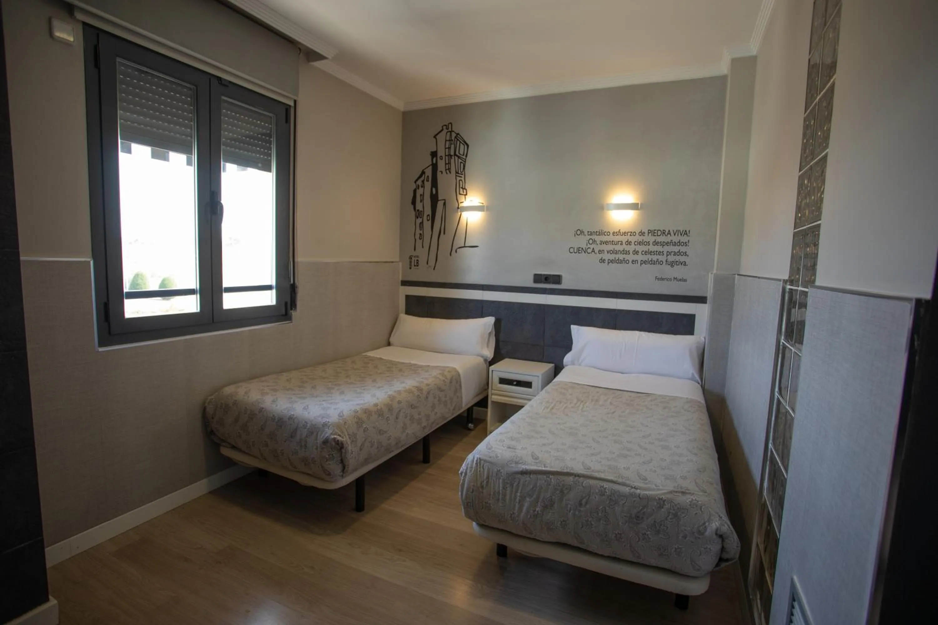 Bed in Hotel LB Villa De Cuenca