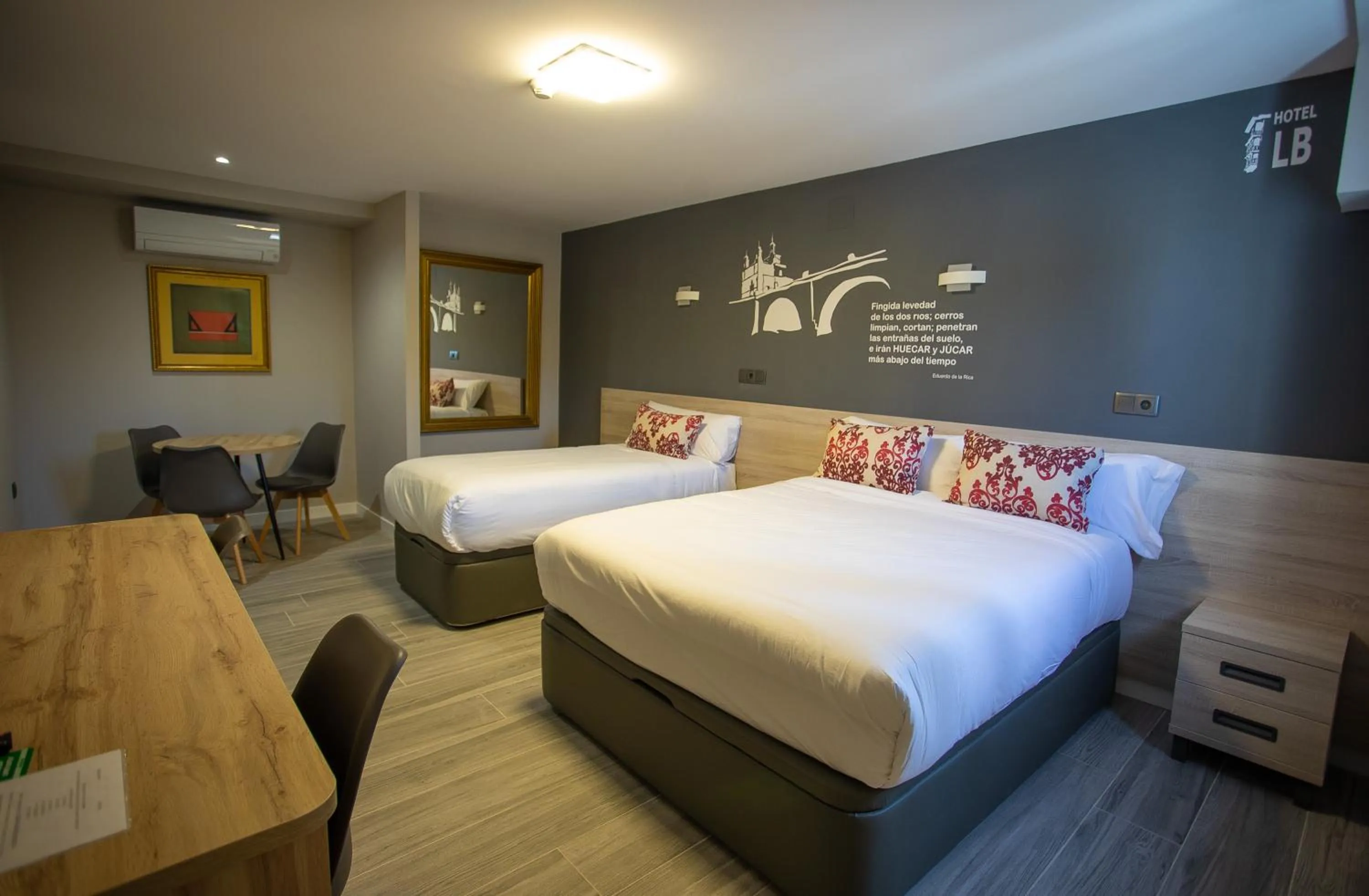 Bed in Hotel LB Villa De Cuenca