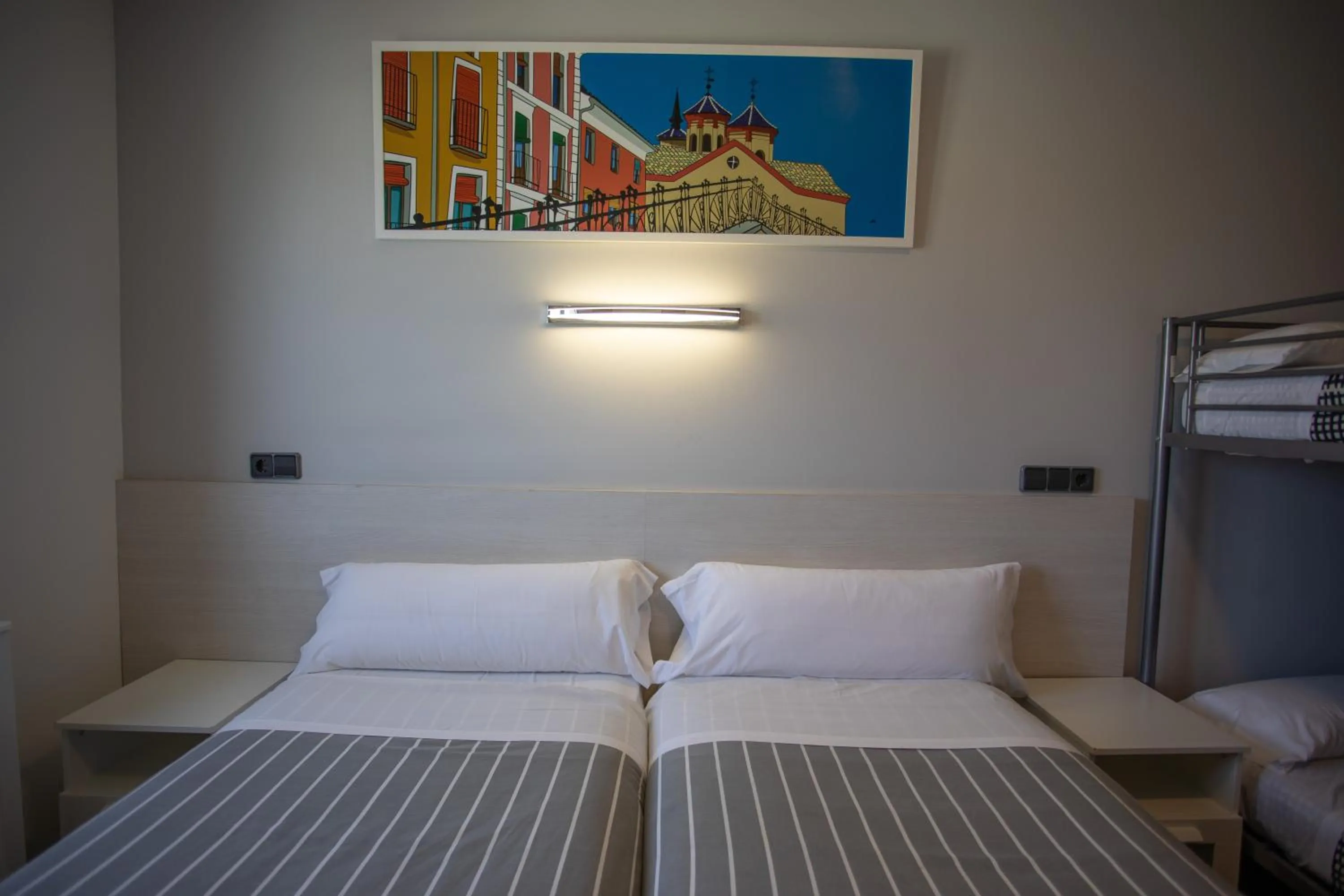 Bed in Hotel LB Villa De Cuenca