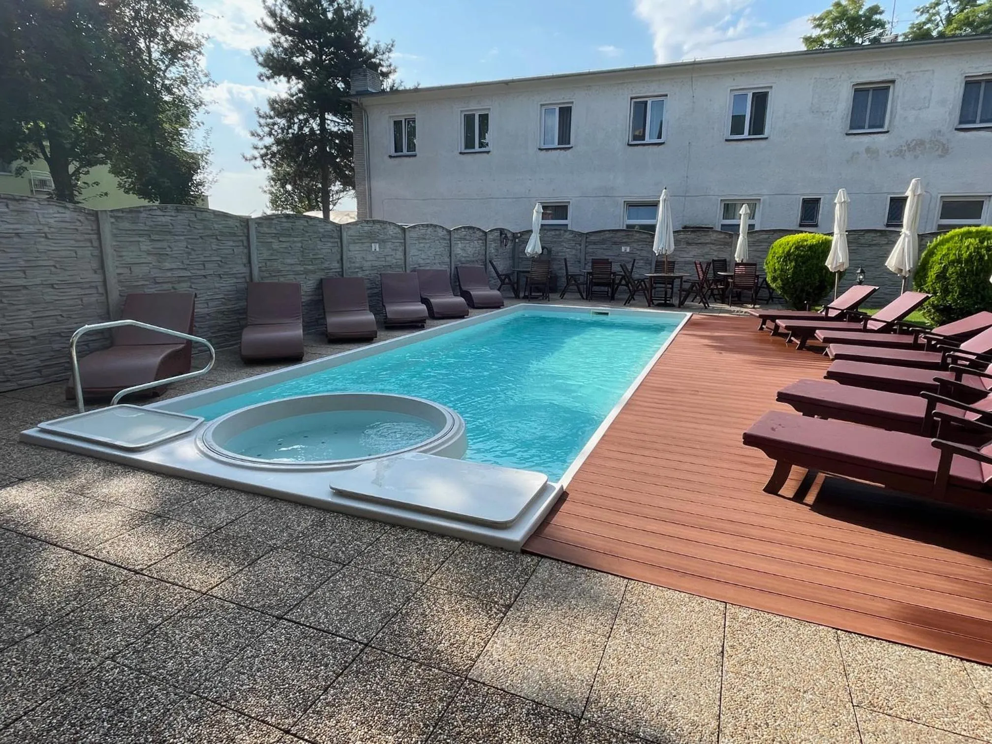 Hot Tub in Hotel Koliba