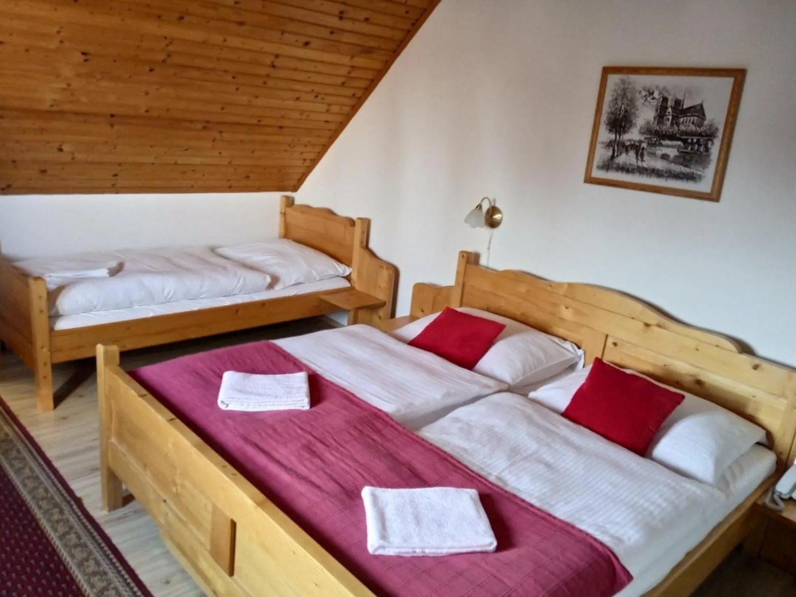 Photo of the whole room, Bed in Hotel Koliba