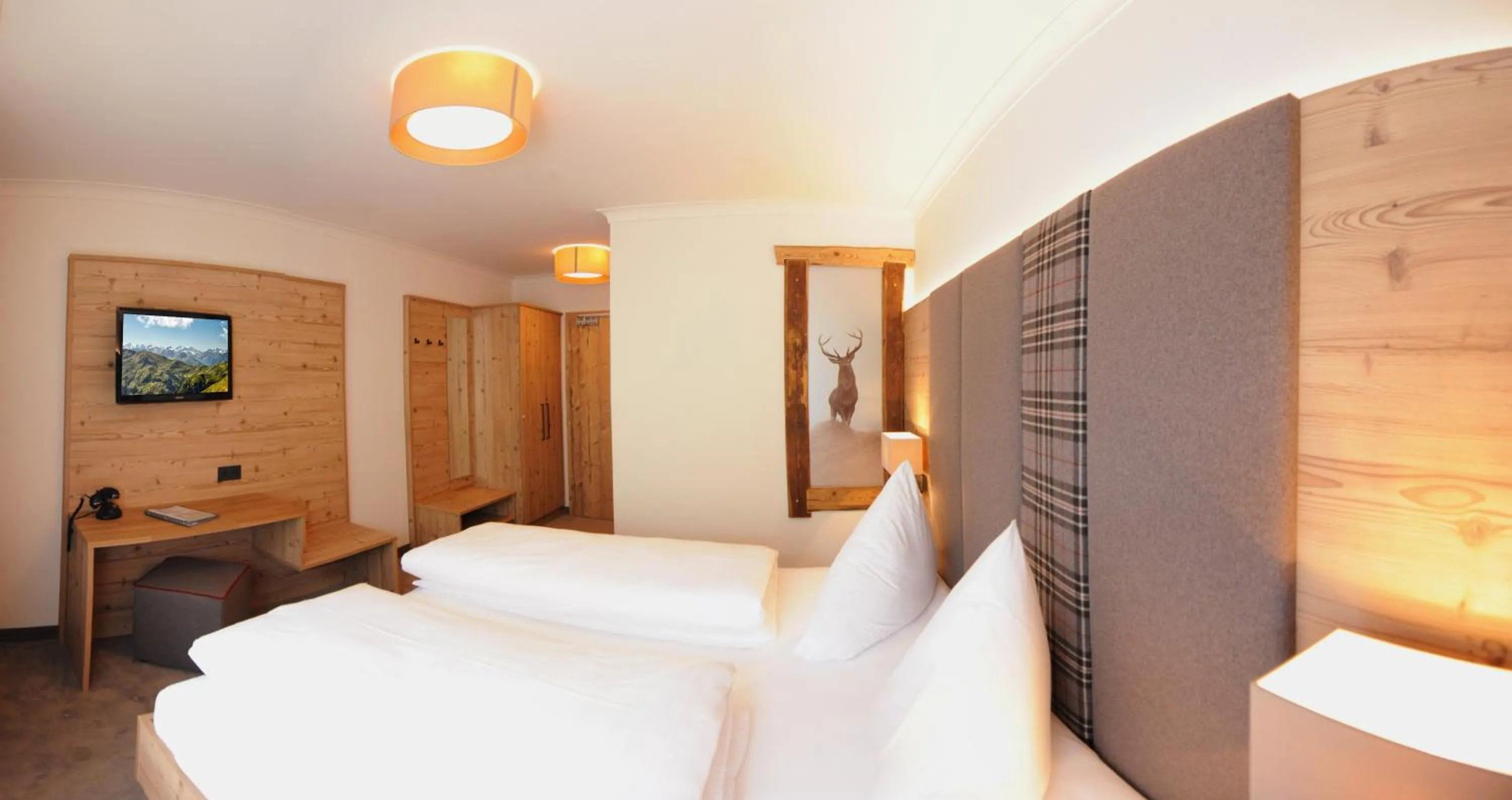 Bed in Hotel Birkenhof