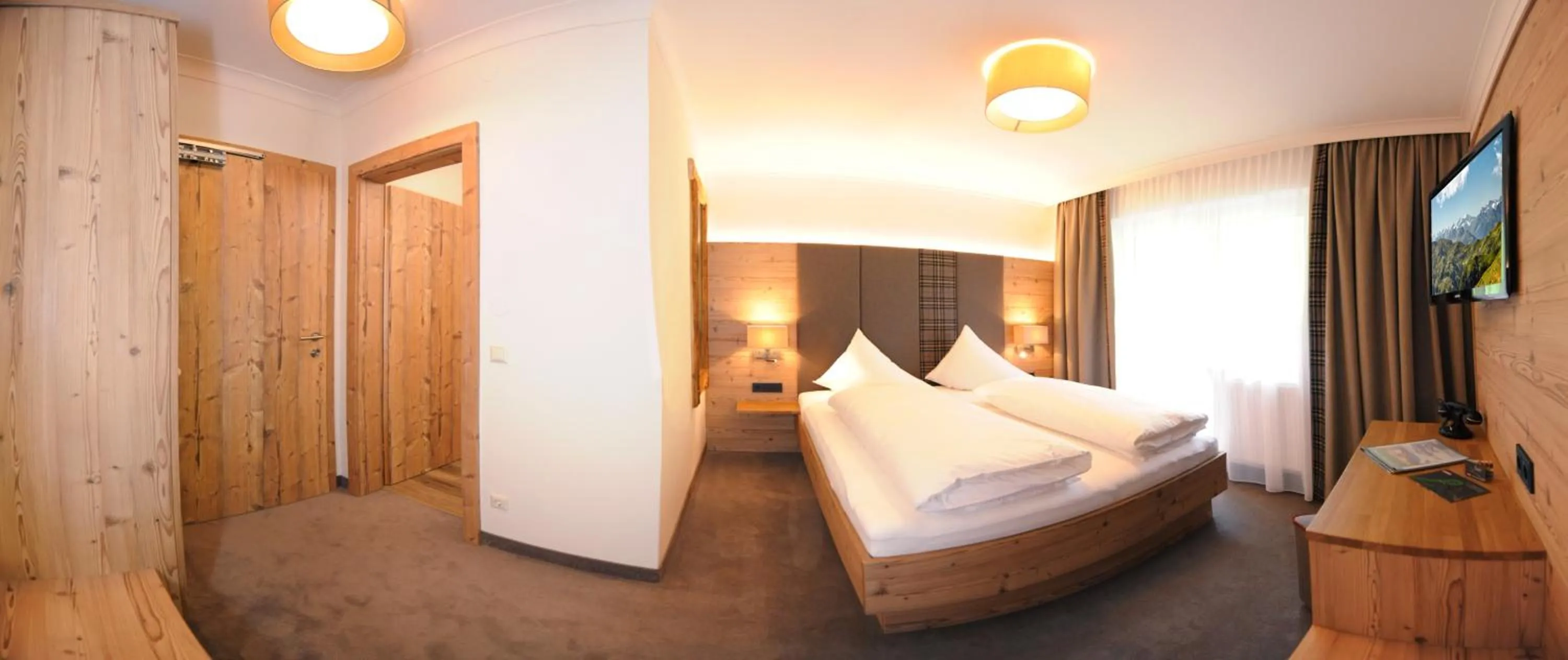 Bed in Hotel Birkenhof