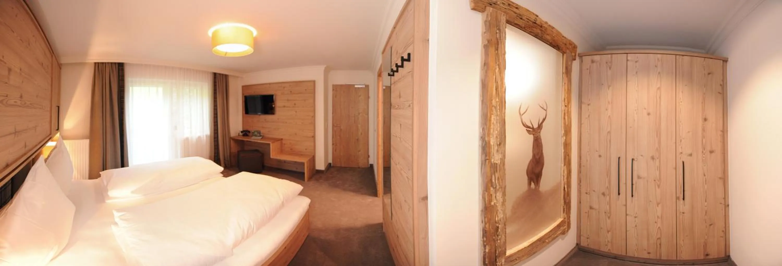 Bed in Hotel Birkenhof