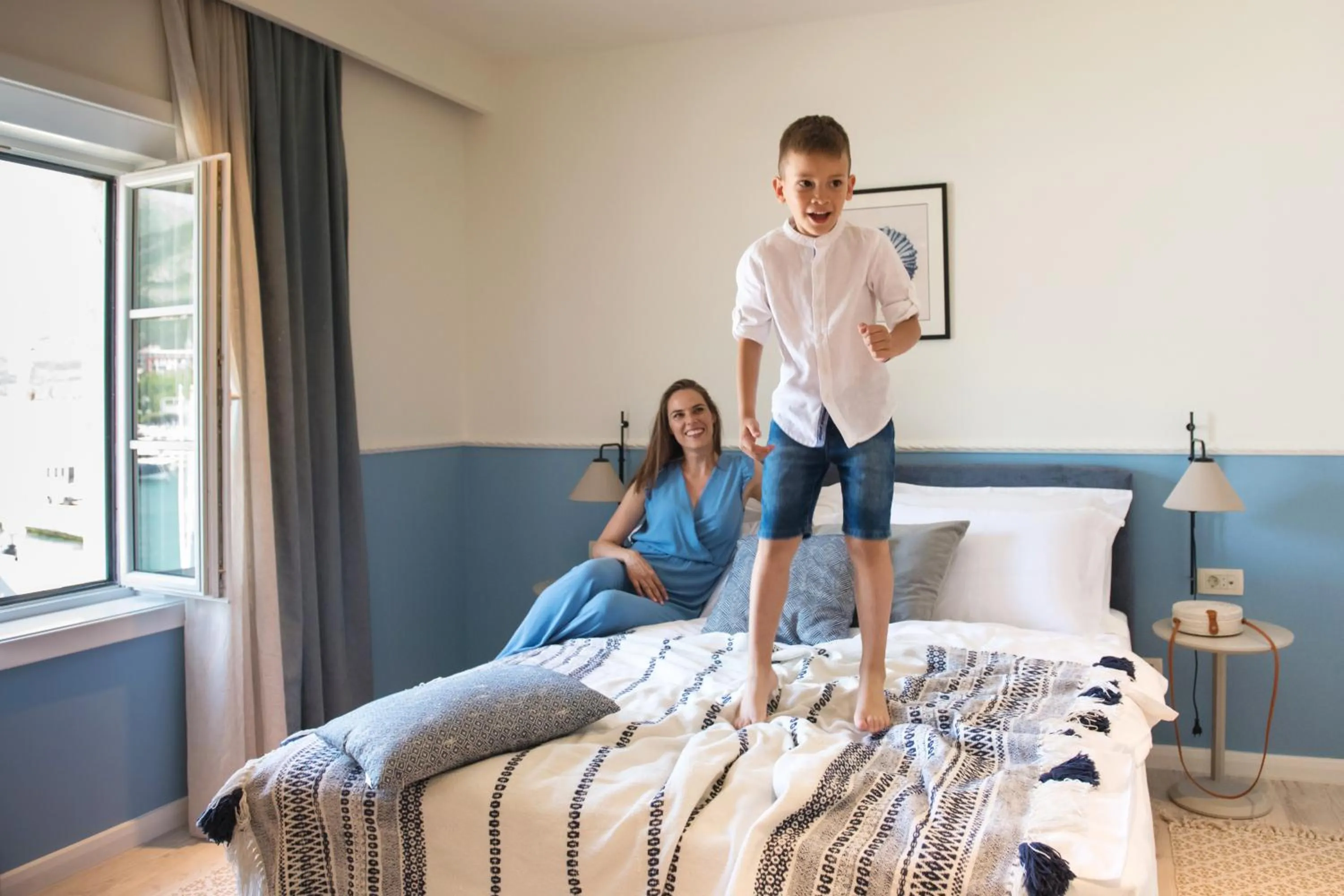 Bed in La Villa Boutique Hotel