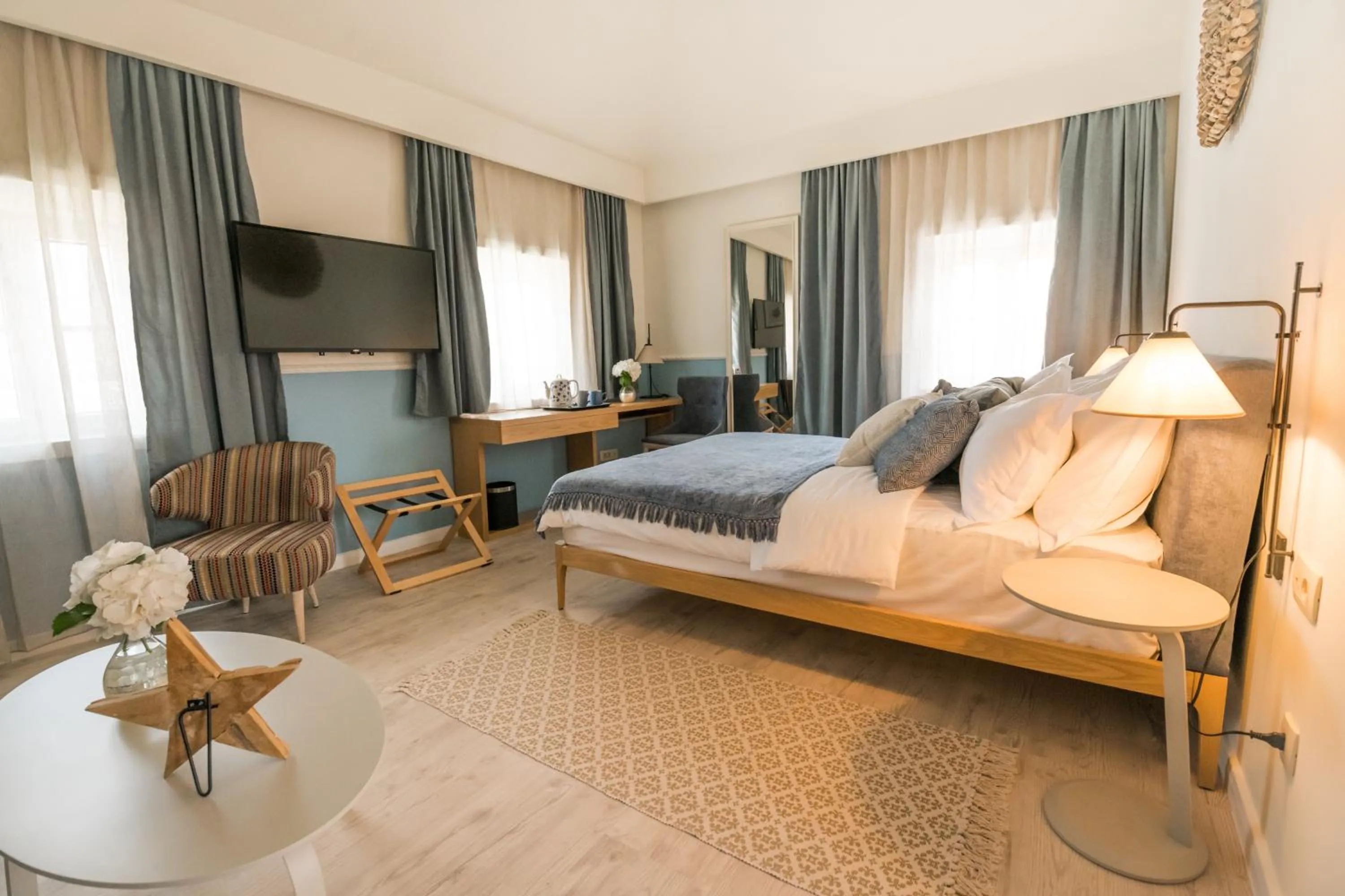 Bed in La Villa Boutique Hotel