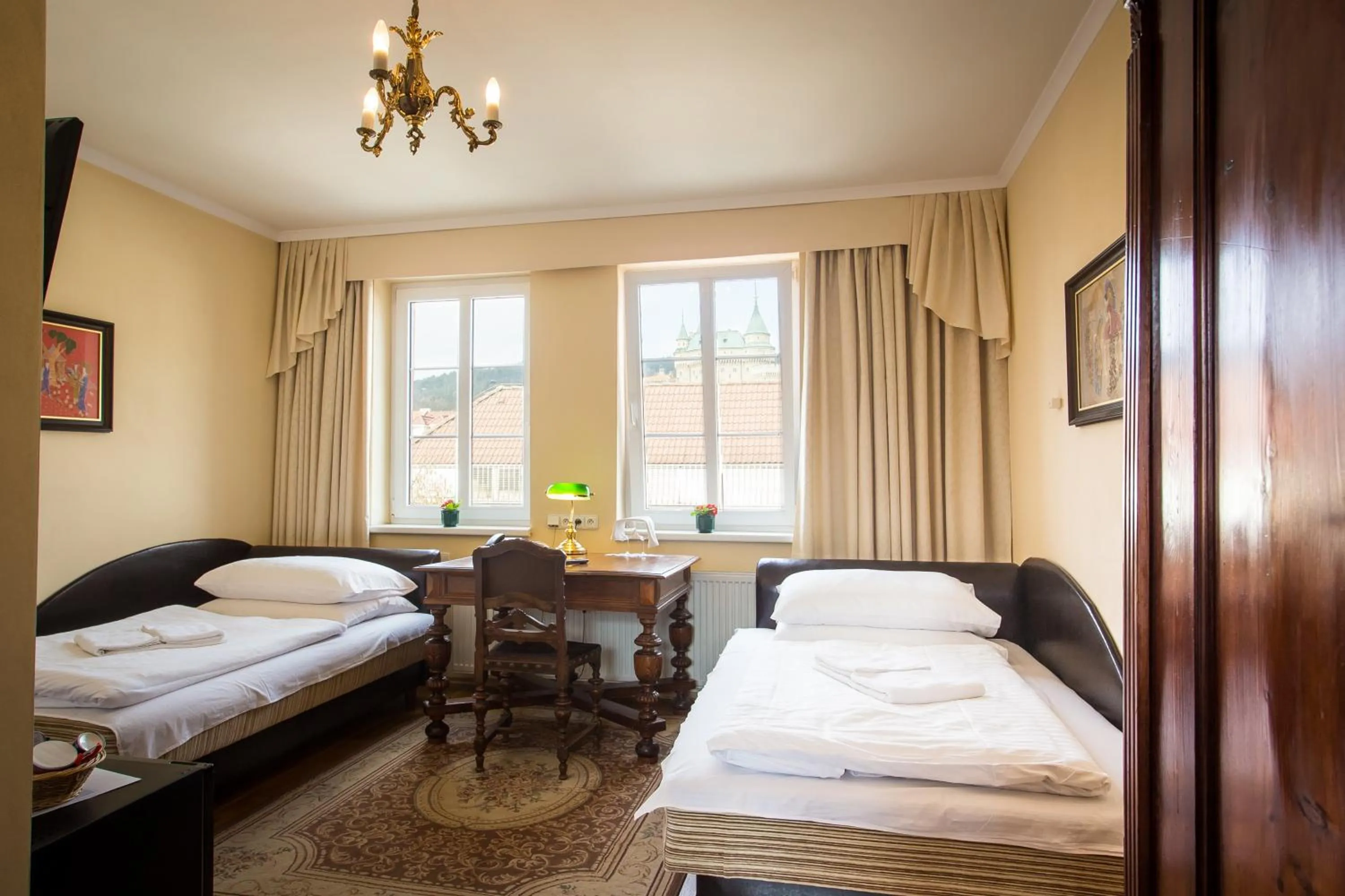 Photo of the whole room, Bed in Hotel Bojnický vínny dom