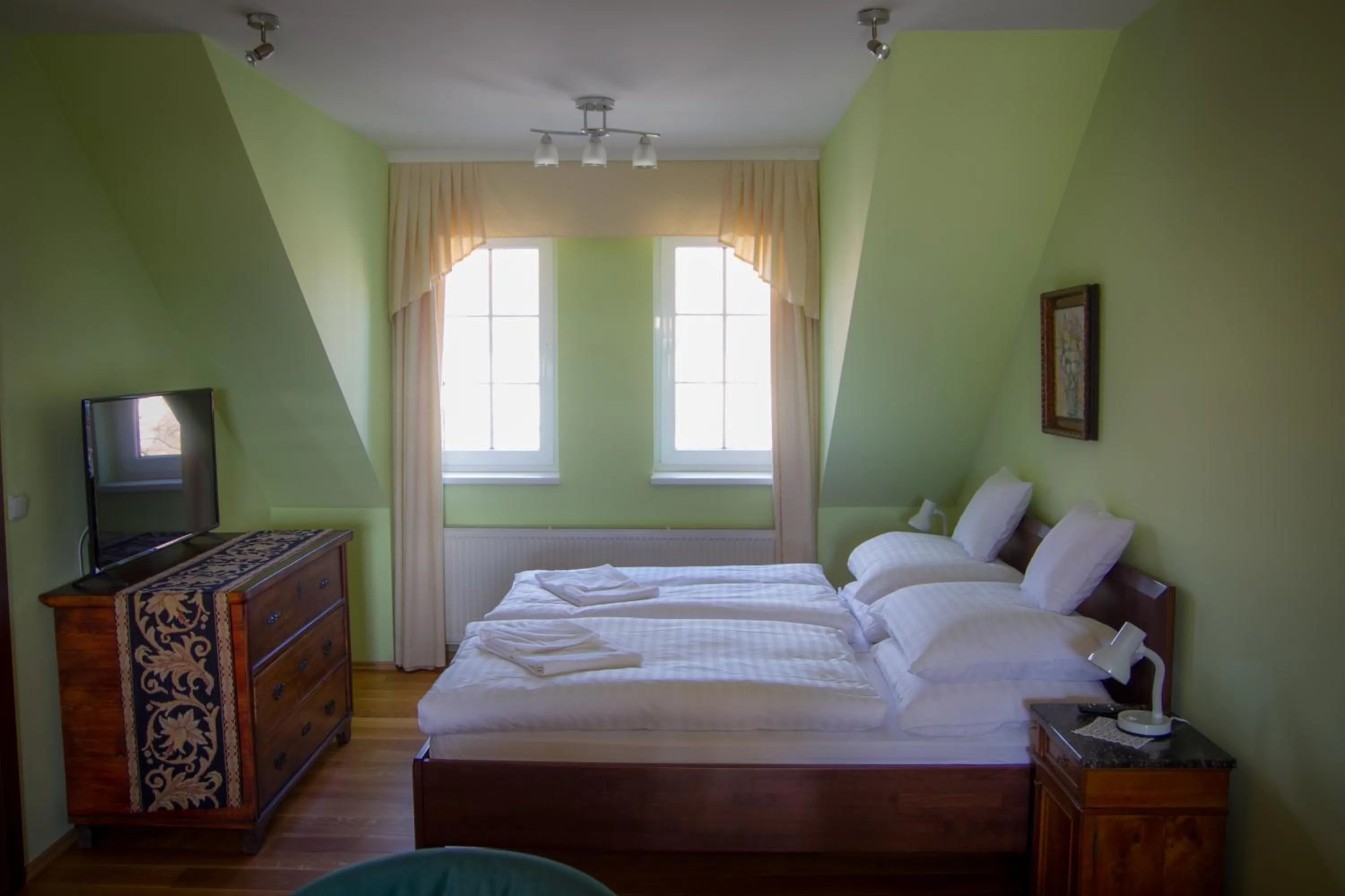 Bed in Hotel Bojnický vínny dom