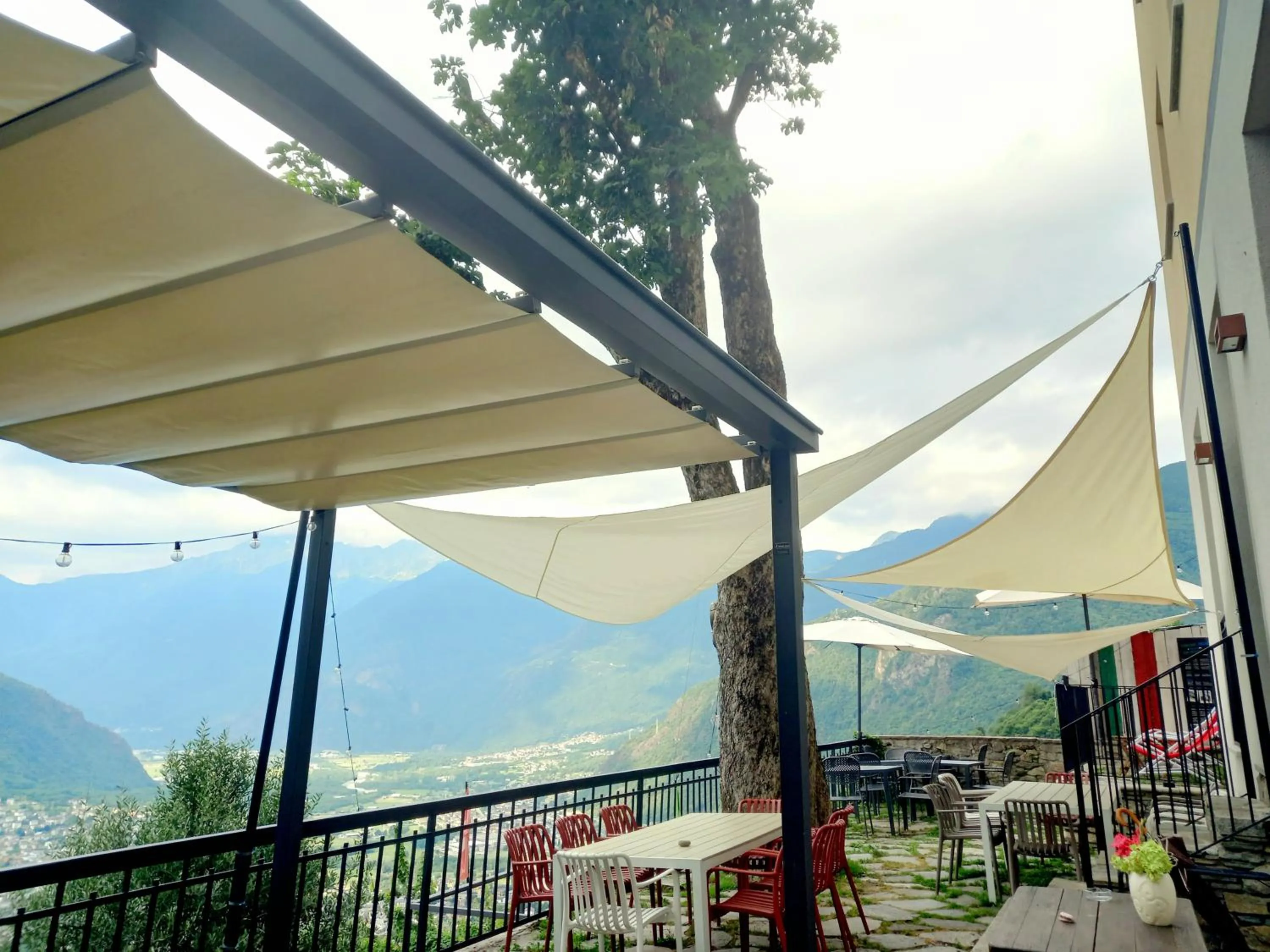 Balcony/Terrace in Foresteria B&B Vecchiascuola Pianazzola