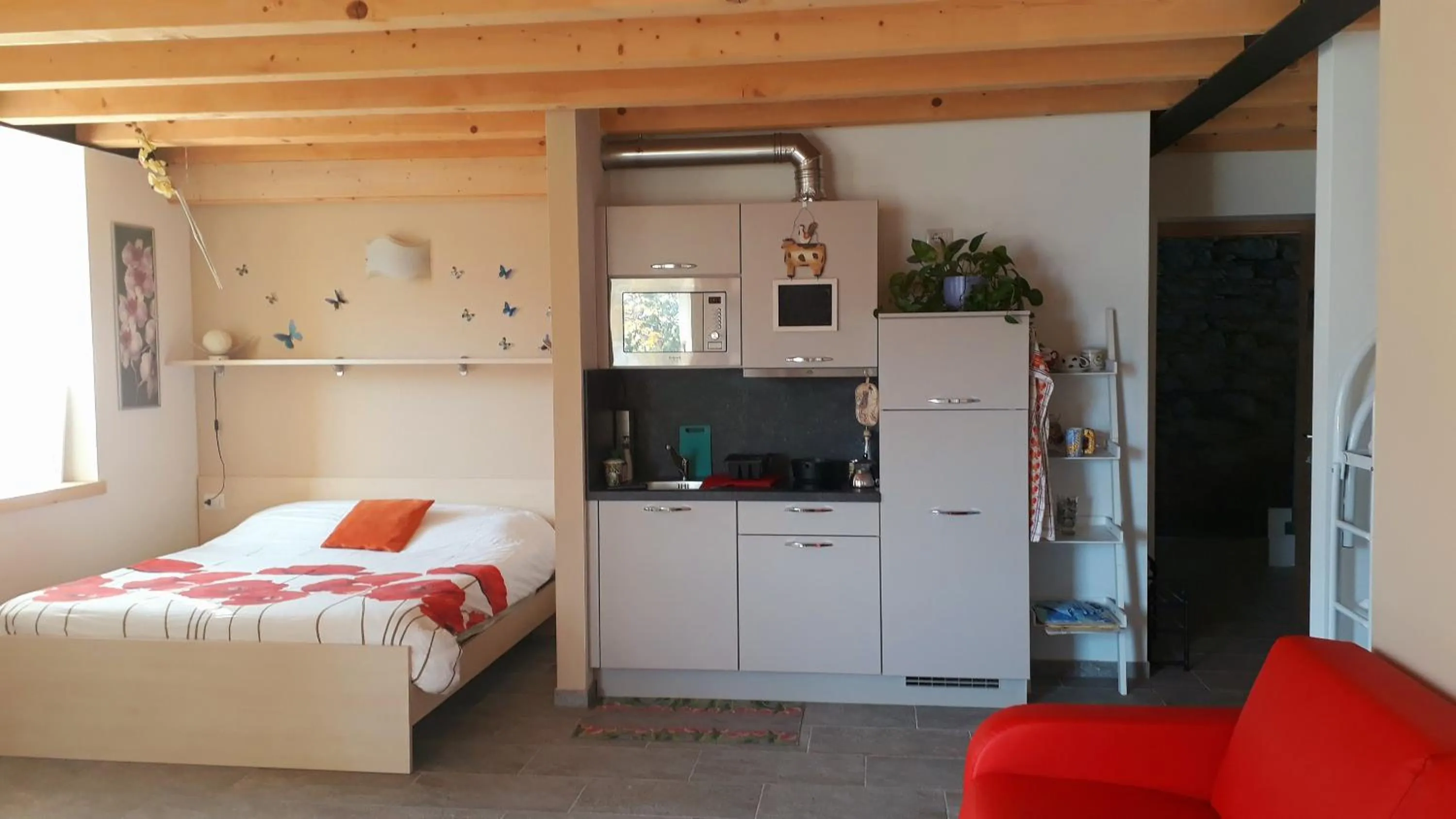 Bed in Foresteria B&B Vecchiascuola Pianazzola