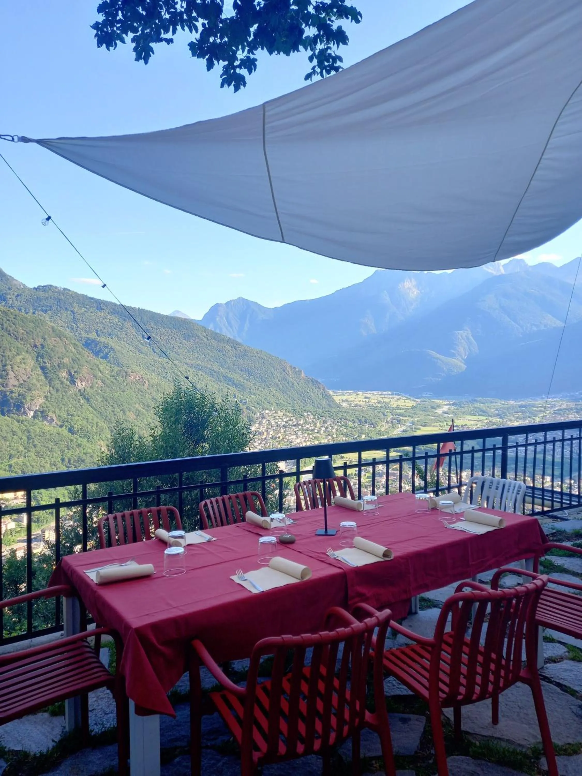 Balcony/Terrace in Foresteria B&B Vecchiascuola Pianazzola