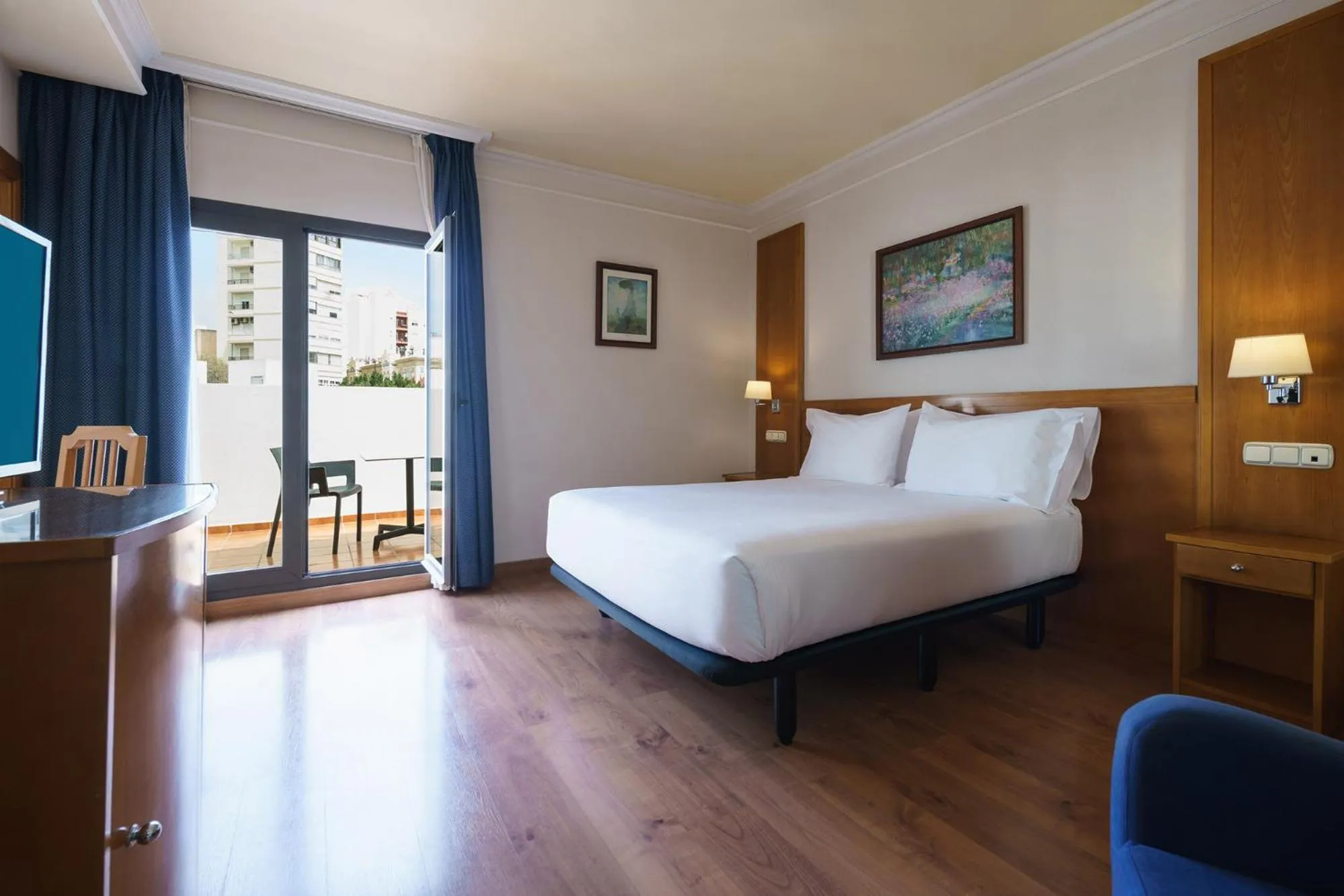 Balcony/Terrace, Bed in Crisol Almería