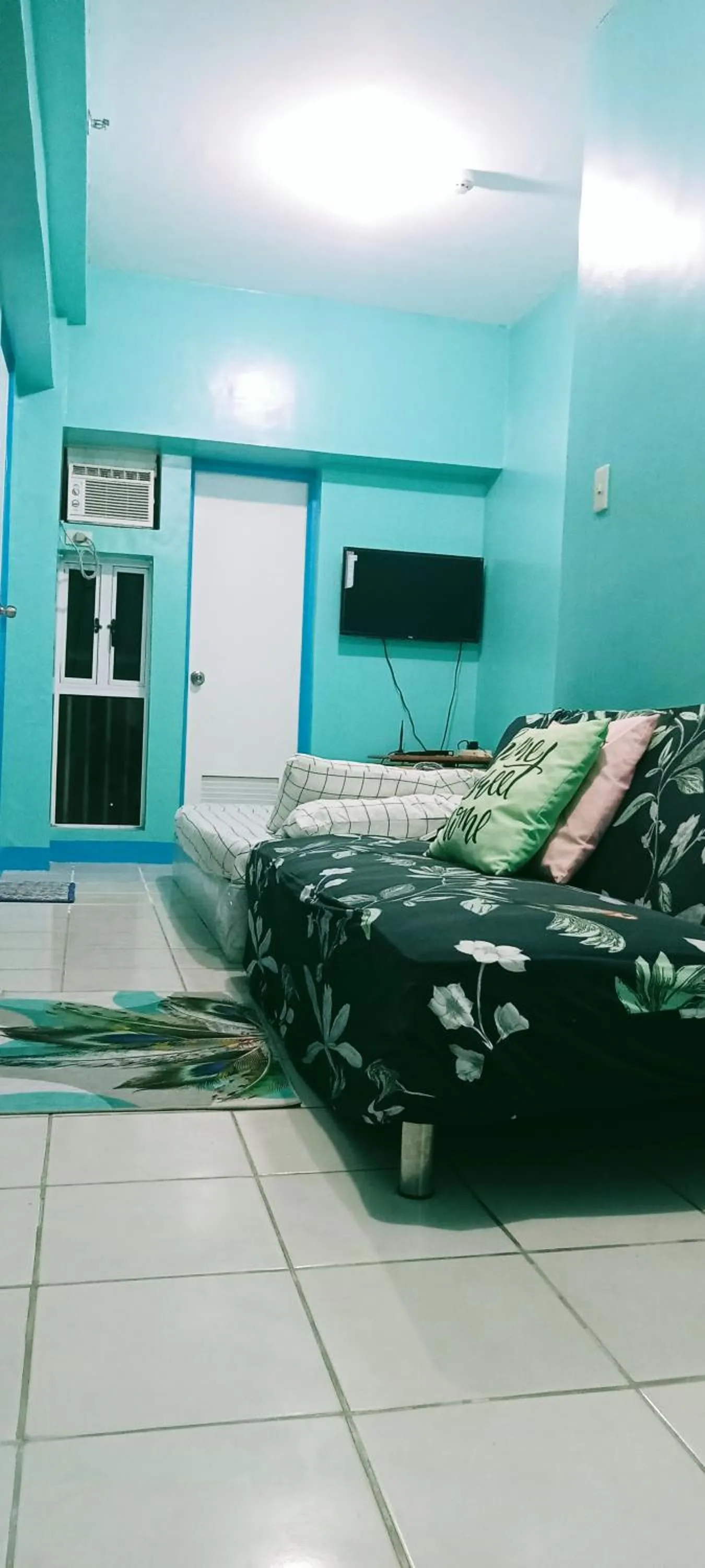 View (from property/room), Bed in Cityland Jane's Apartment