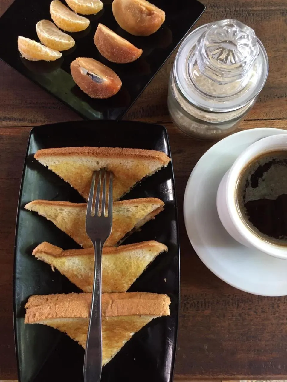 Breakfast in Backpacker Kawah Ijen