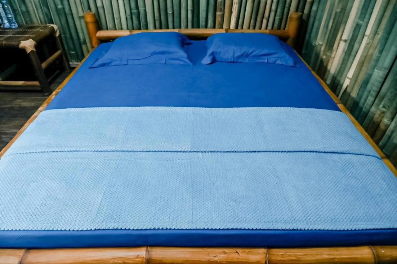 Bed in Backpacker Kawah Ijen