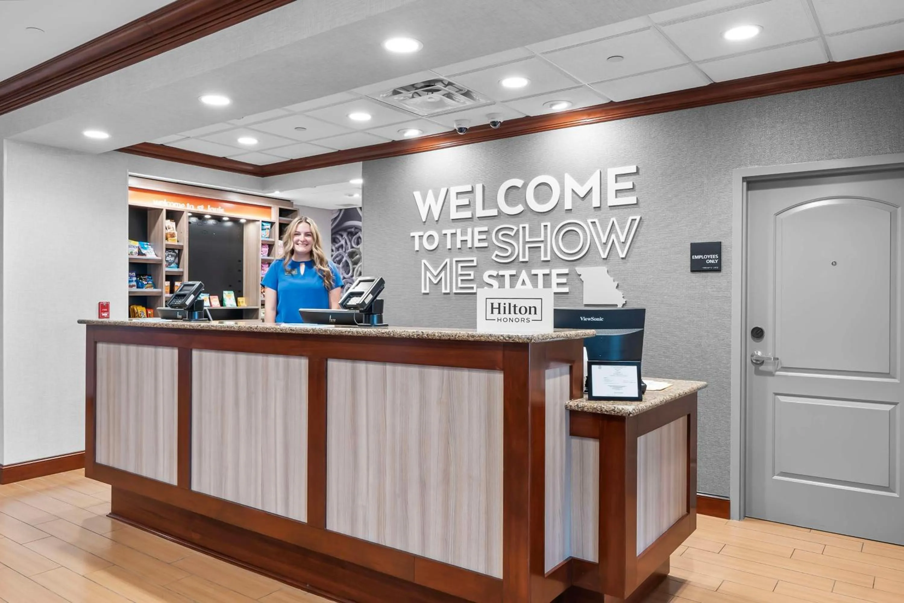 Lobby or reception in Hampton Inn & Suites - Saint Louis South Interstate 55