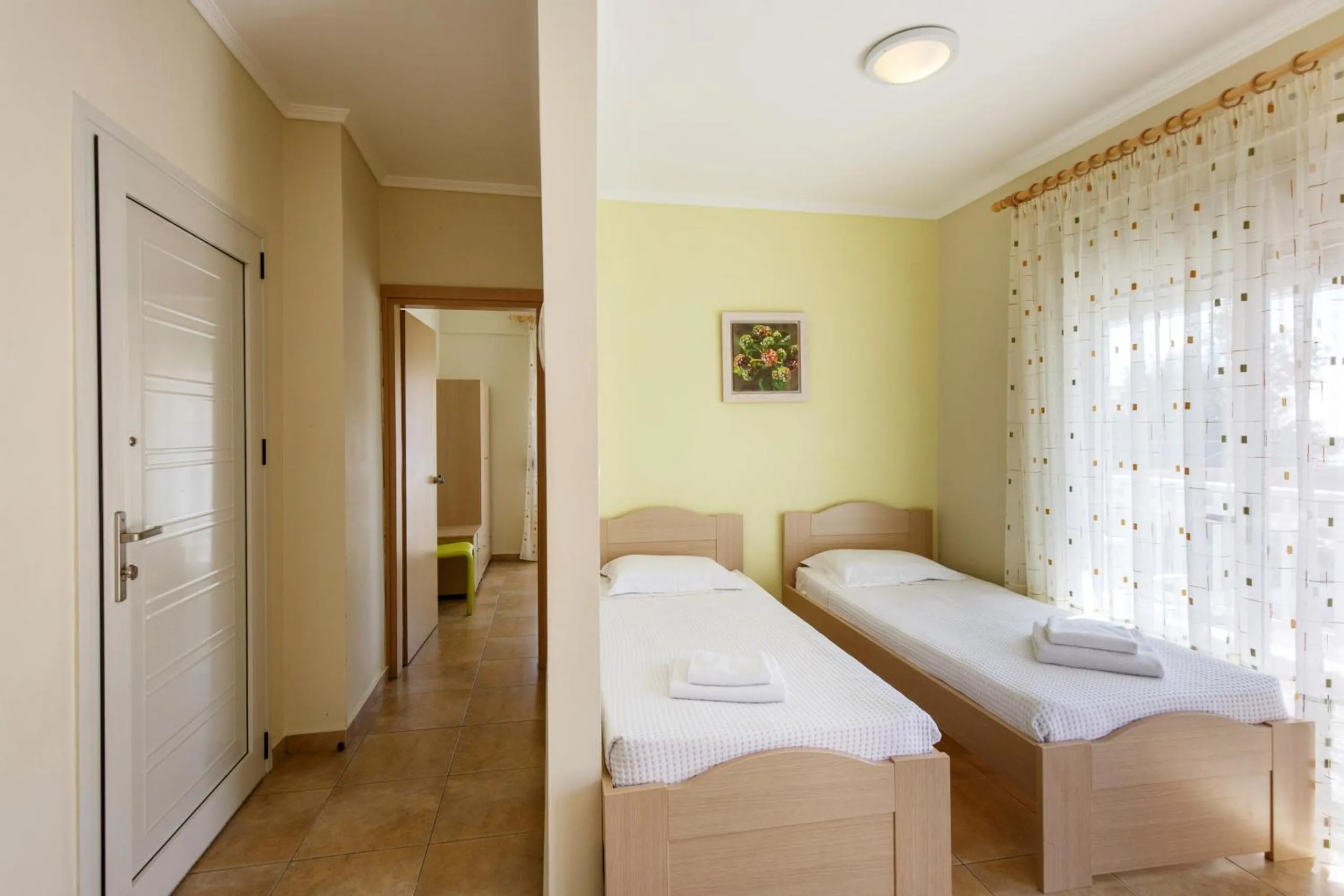 Bed in Mavridis Studios