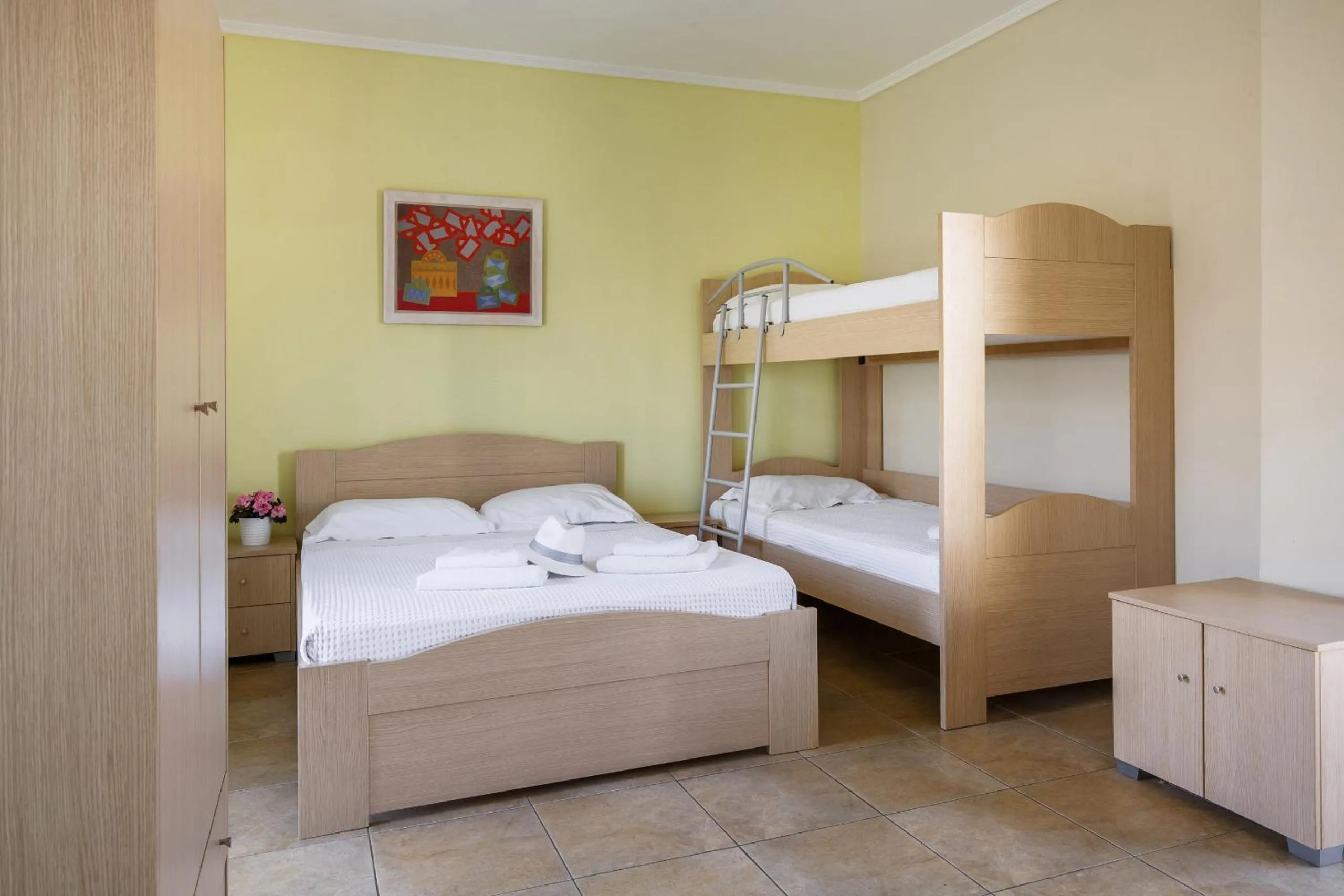 Bed in Mavridis Studios