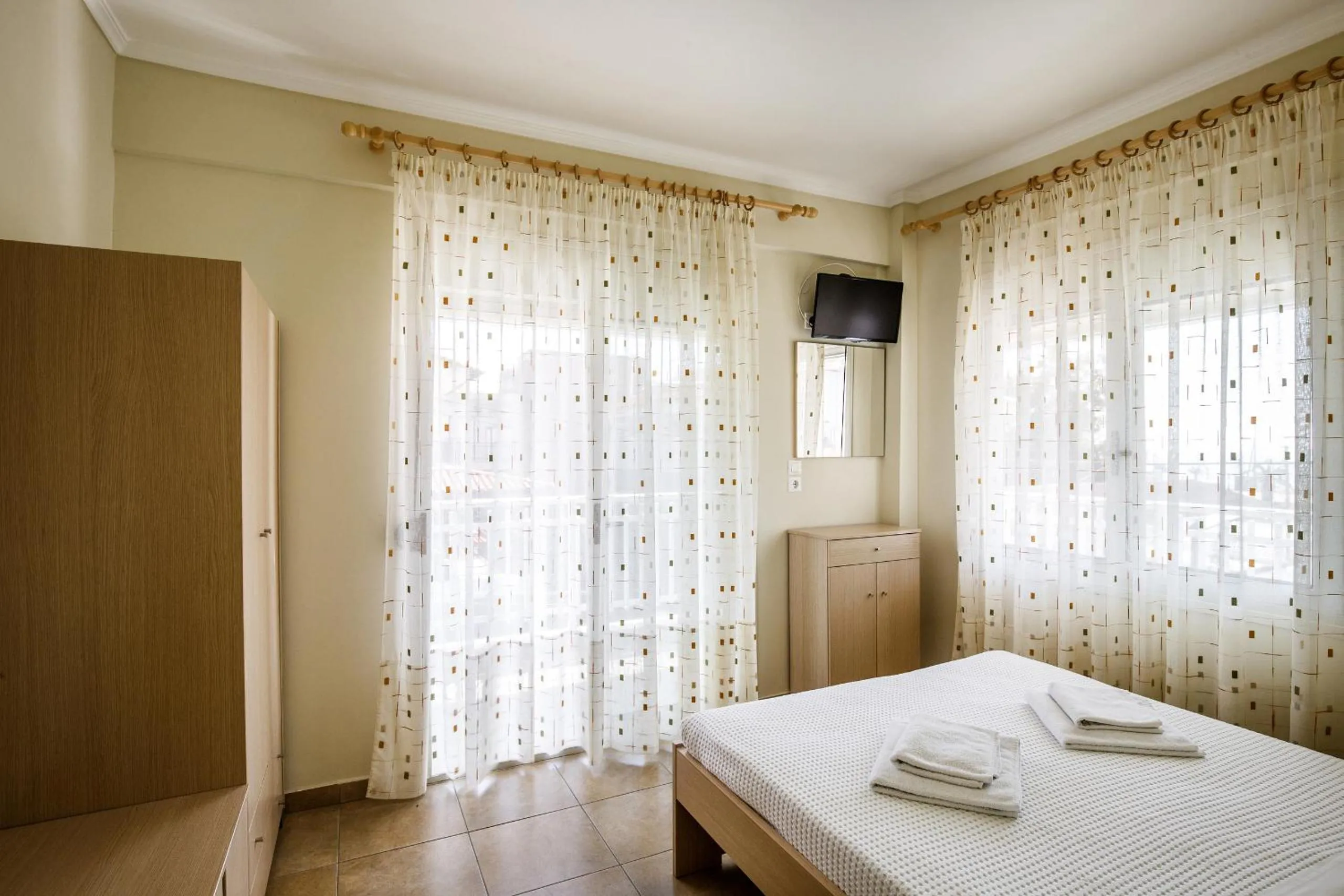 Bed in Mavridis Studios