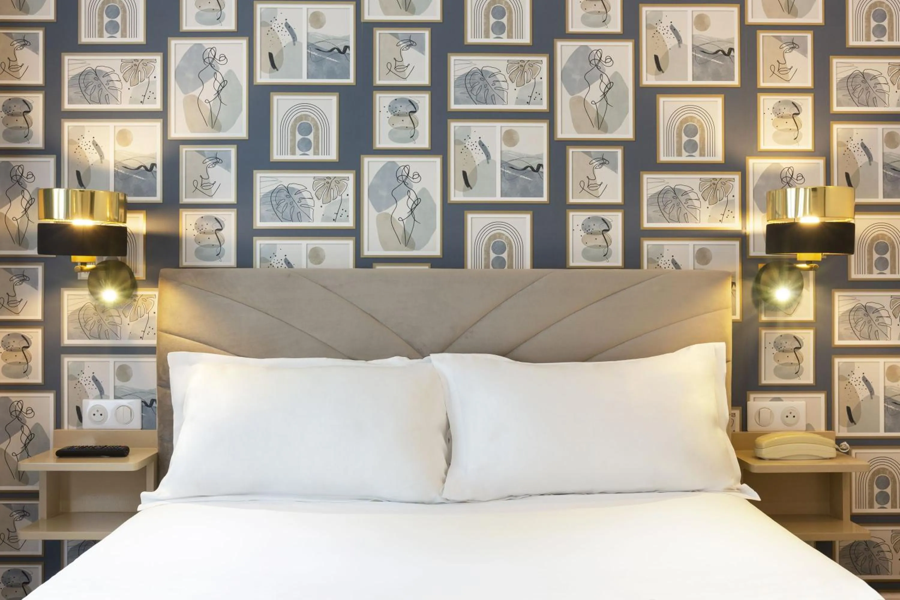 Bed in Relais du Pré