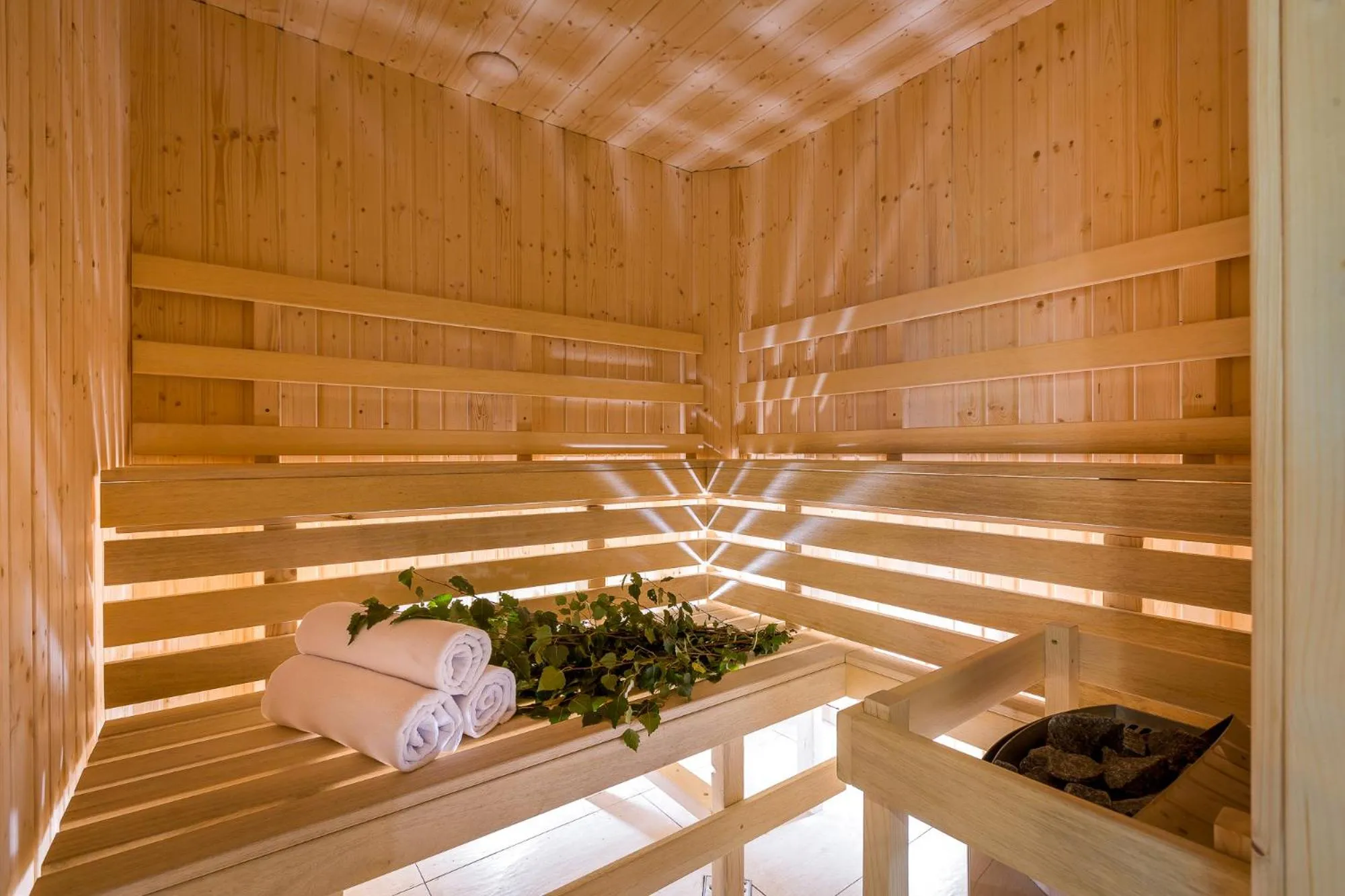 Sauna in Krasicki Hotel Resort & Spa