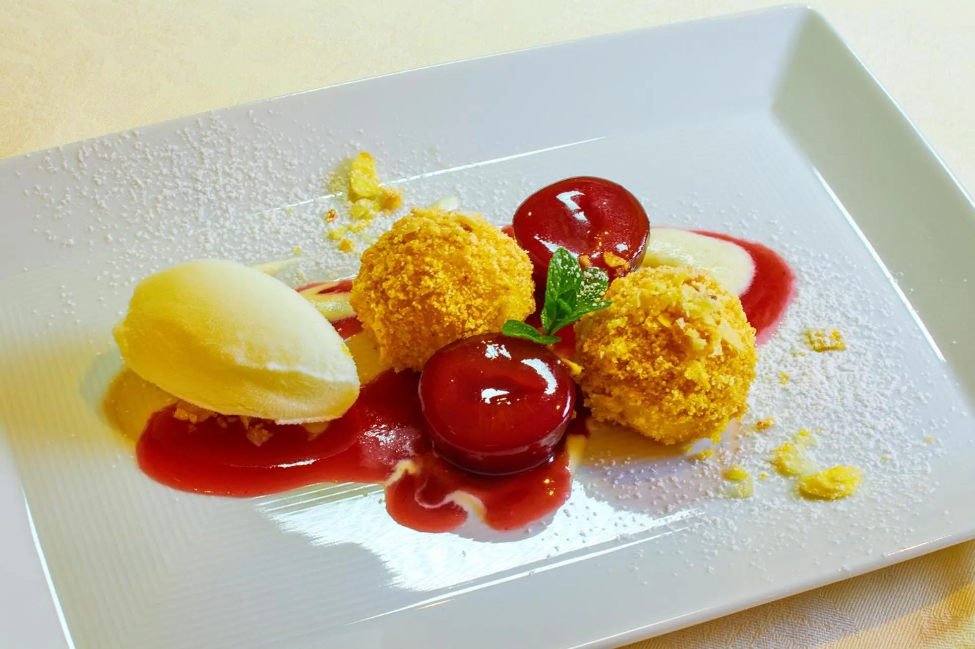 Food and drinks in Hotel Brötz