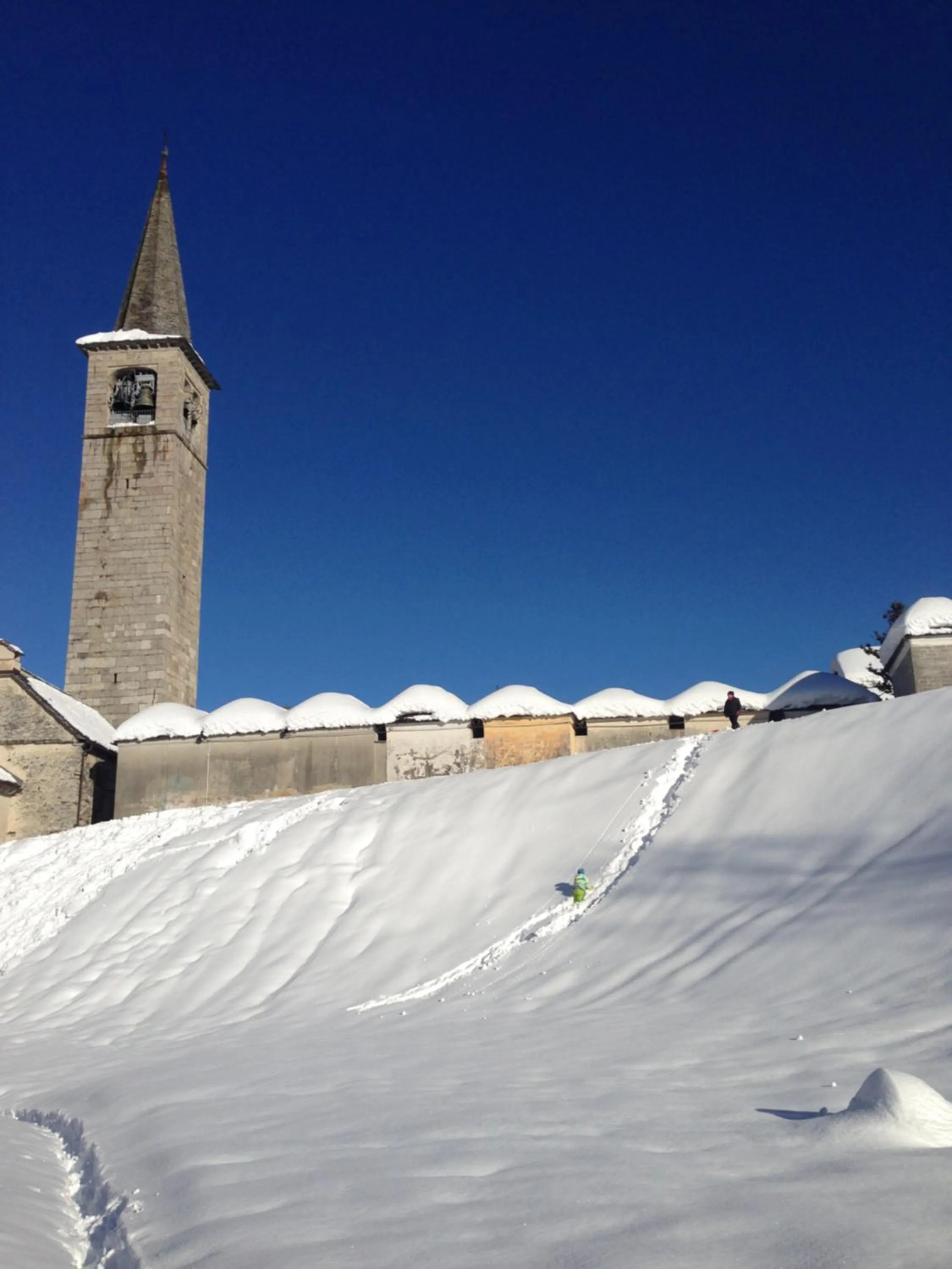 Winter in Appartamento Il Portico