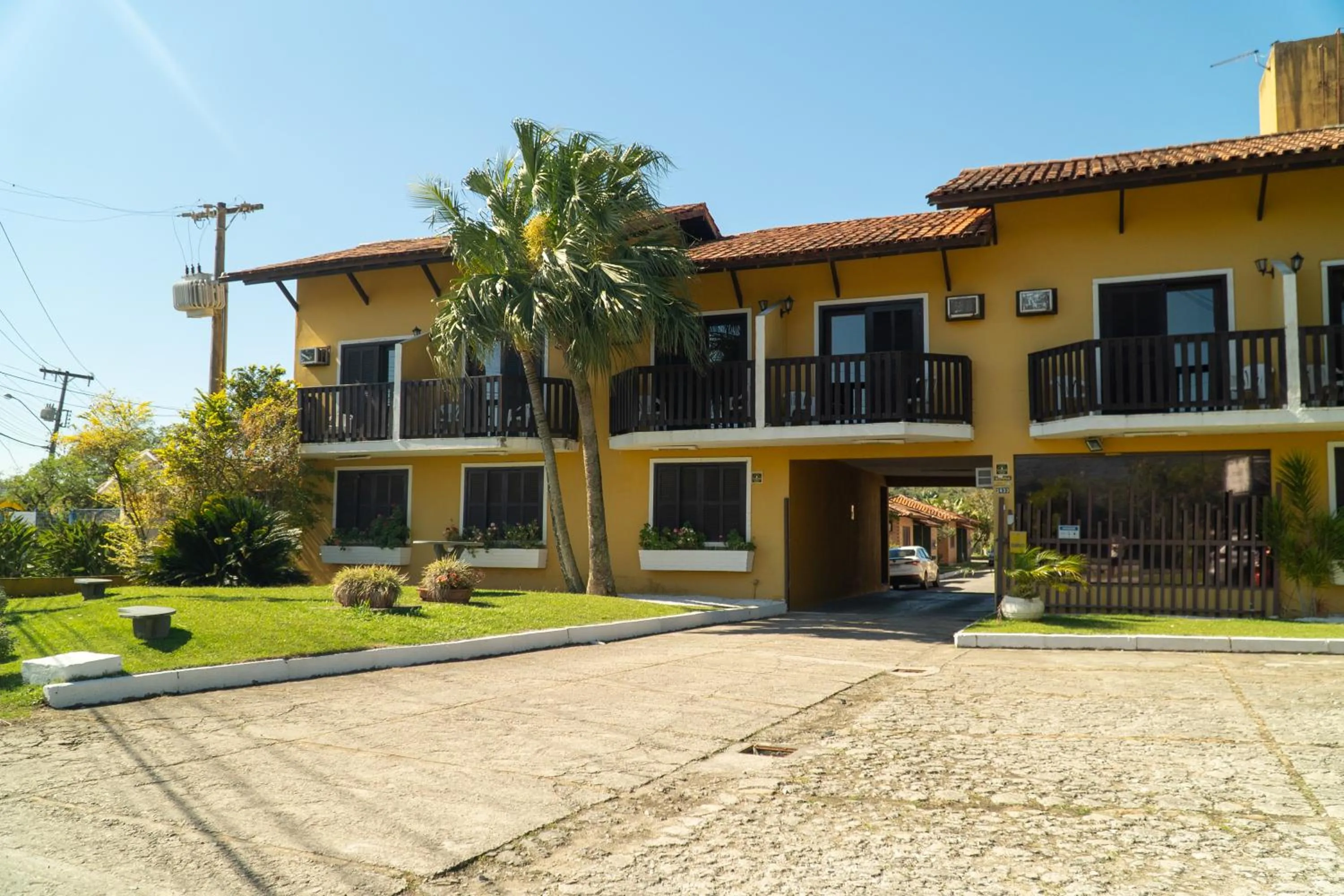Property building in Pousada Dunasol Floripa