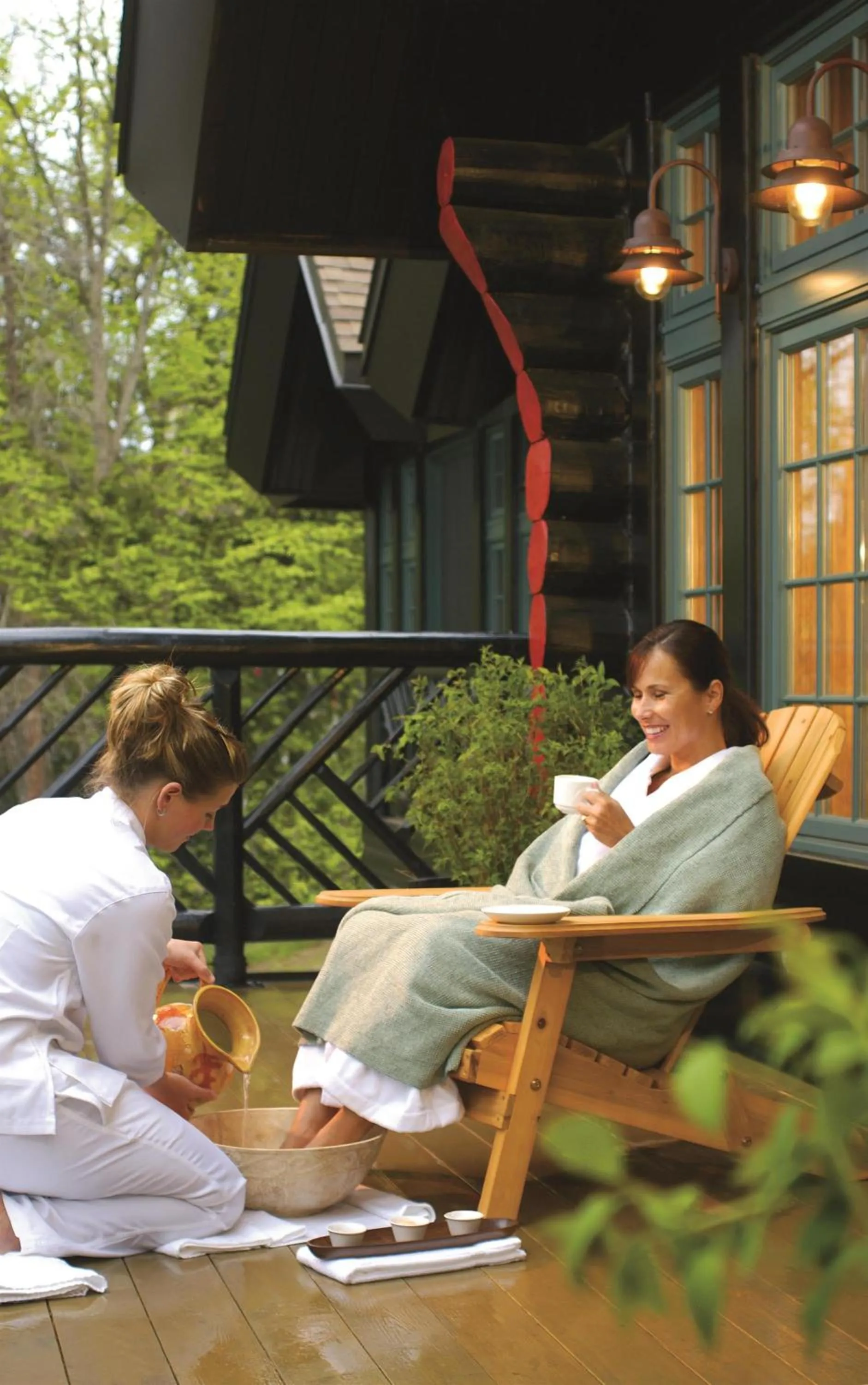 Balcony/Terrace in Fairmont Le Chateau Montebello