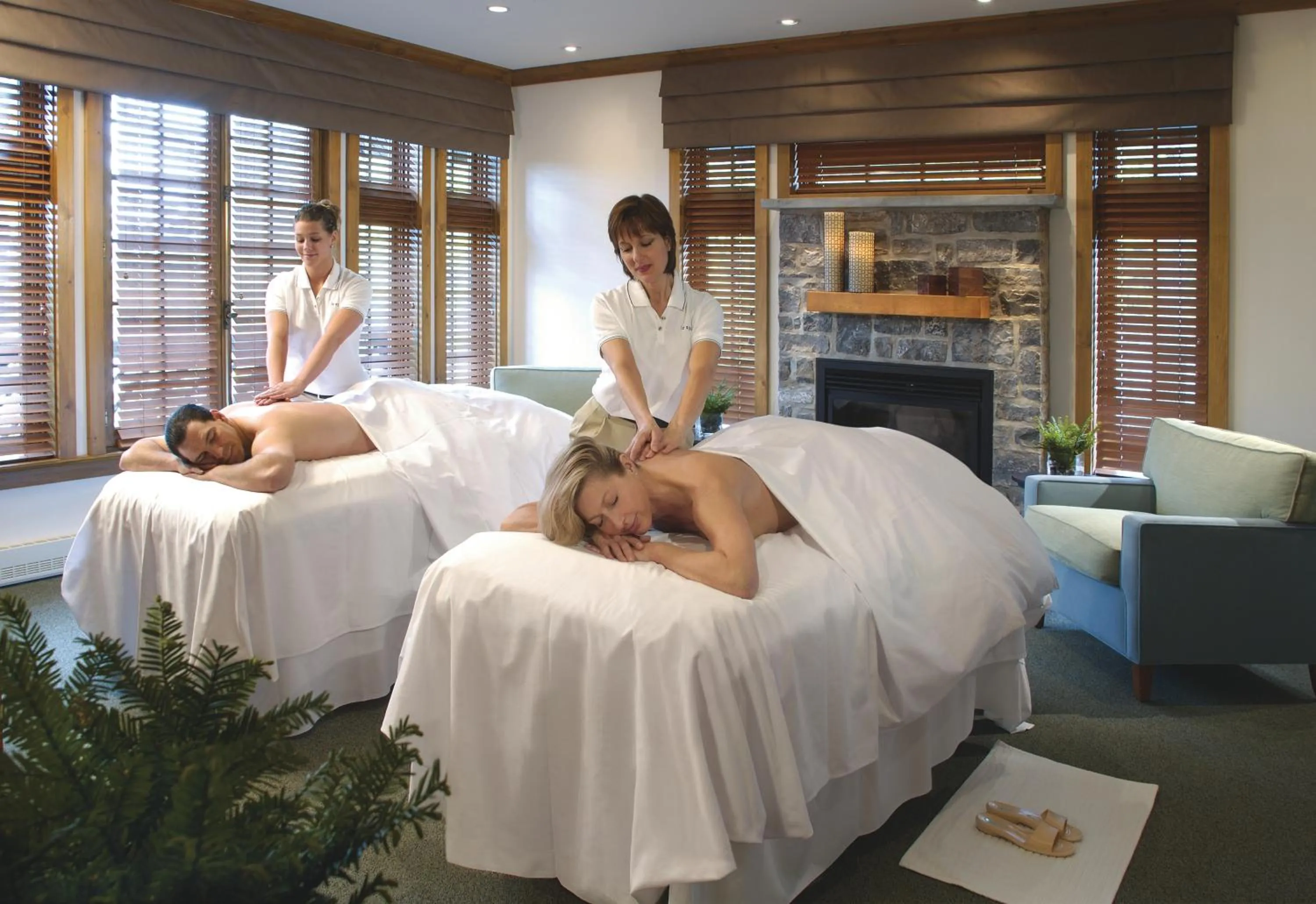 Spa and wellness centre/facilities in Fairmont Le Chateau Montebello