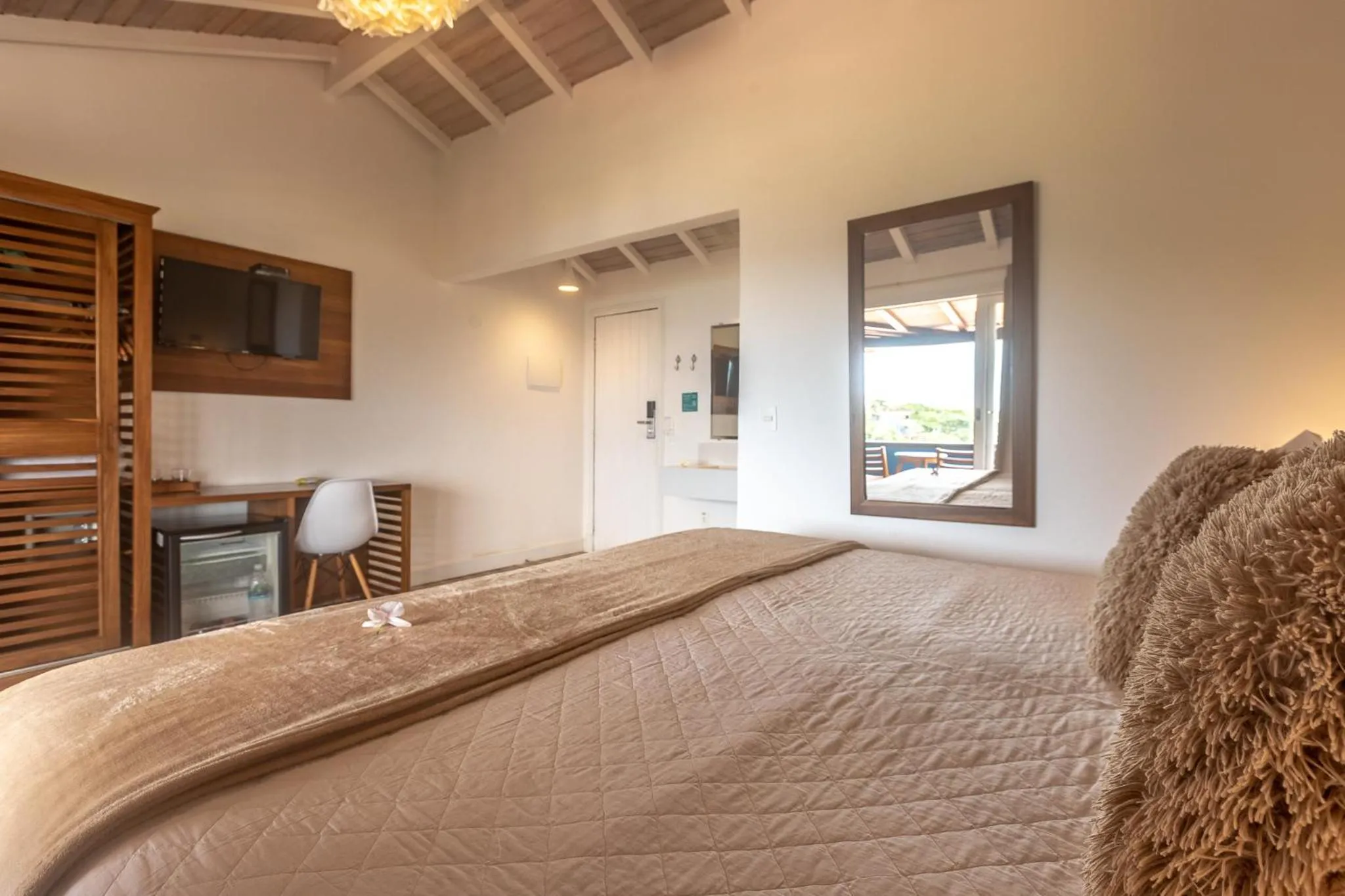 Bedroom, Bed in La Pedrera Small Hotel & Spa