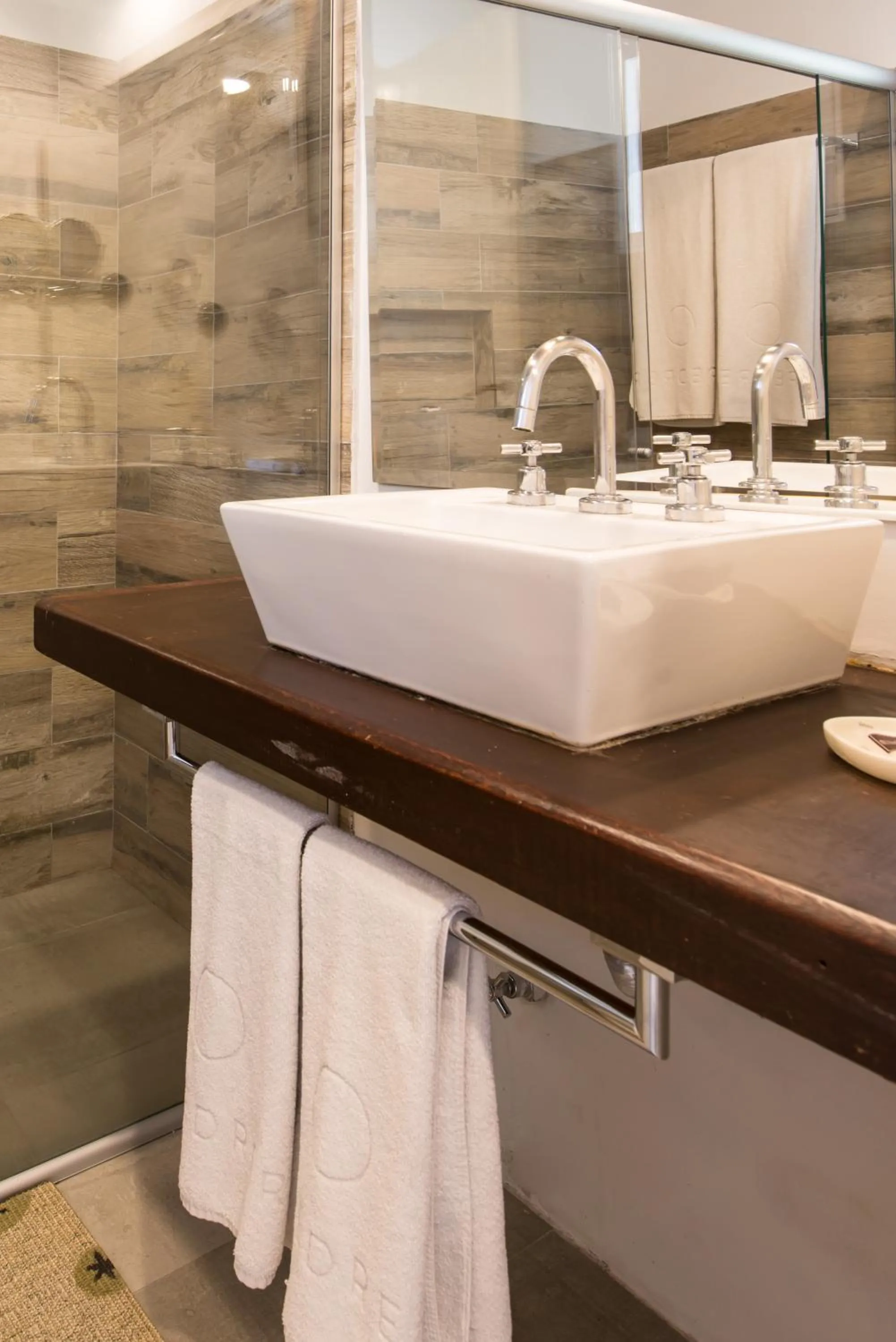 Bathroom in La Pedrera Small Hotel & Spa