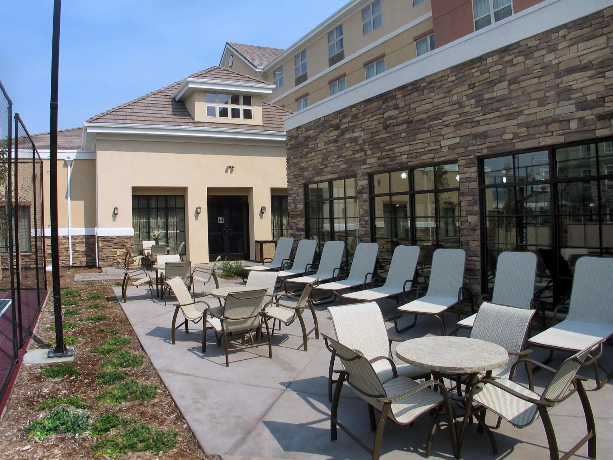 Patio in Homewood Suites by Hilton Fairfield-Napa Valley Area